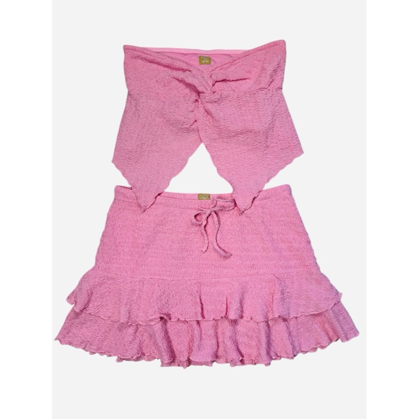 Free People New Free People Winnie Skirt Set In Pink Size L Size L / US 10 / IT 46 - 3 Thumbnail