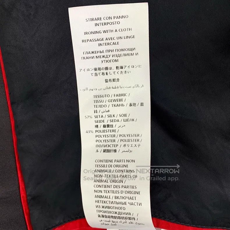 Gucci Gucci Black tiger embroidered mulberry silk zipper long-sl Size US M / EU 48-50 / 2 - 8 Thumbnail