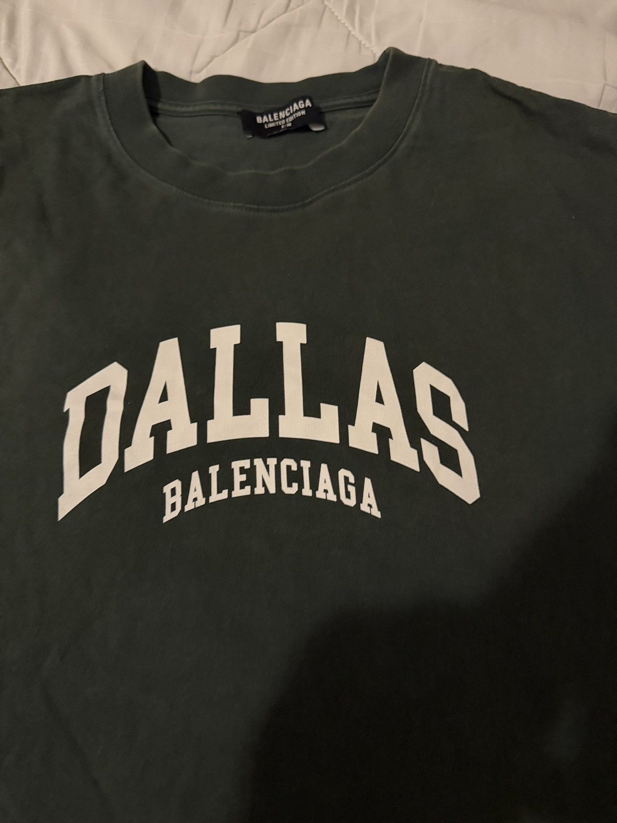 Balenciaga Balenciaga Cities Dallas T-shirt (Limited Edition 8/30) Size US L / EU 52-54 / 3 - 2 Thumbnail