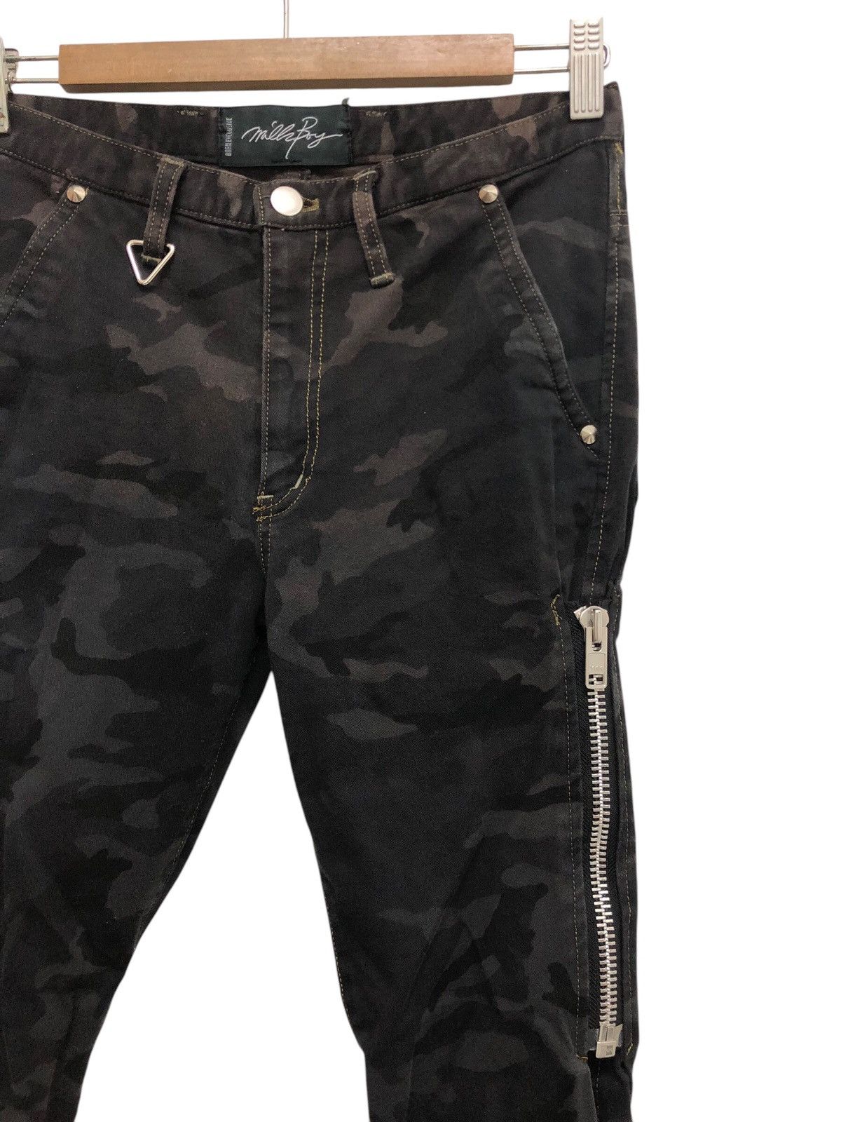 Seditionaries MILK BOY 🔥 CAMOUFLAGE CLASSIC SLIM BONDAGE PUNK PANTS 🇯🇵 Size US 29 - 4 Thumbnail