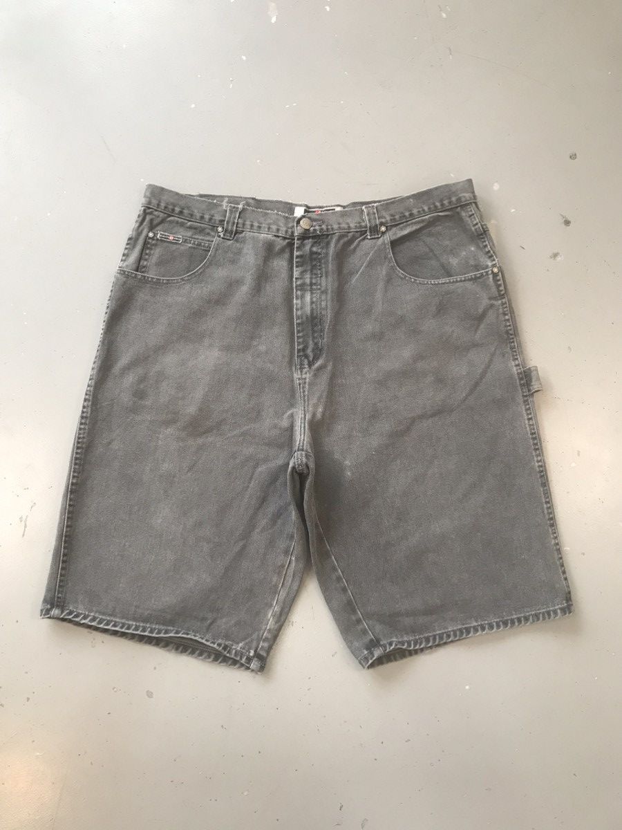 Southpole × Vintage Vintage faded Southpole logo embroidered skater denim jort Size US 42 / EU 58 - 2 Thumbnail