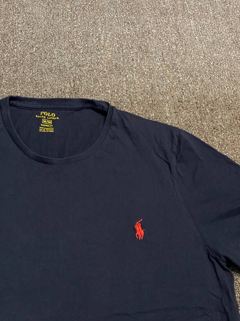 Polo Ralph Lauren Navy Blue Ralph Lauren T-Shirt Size US M / EU 48-50 / 2 - 2 Thumbnail