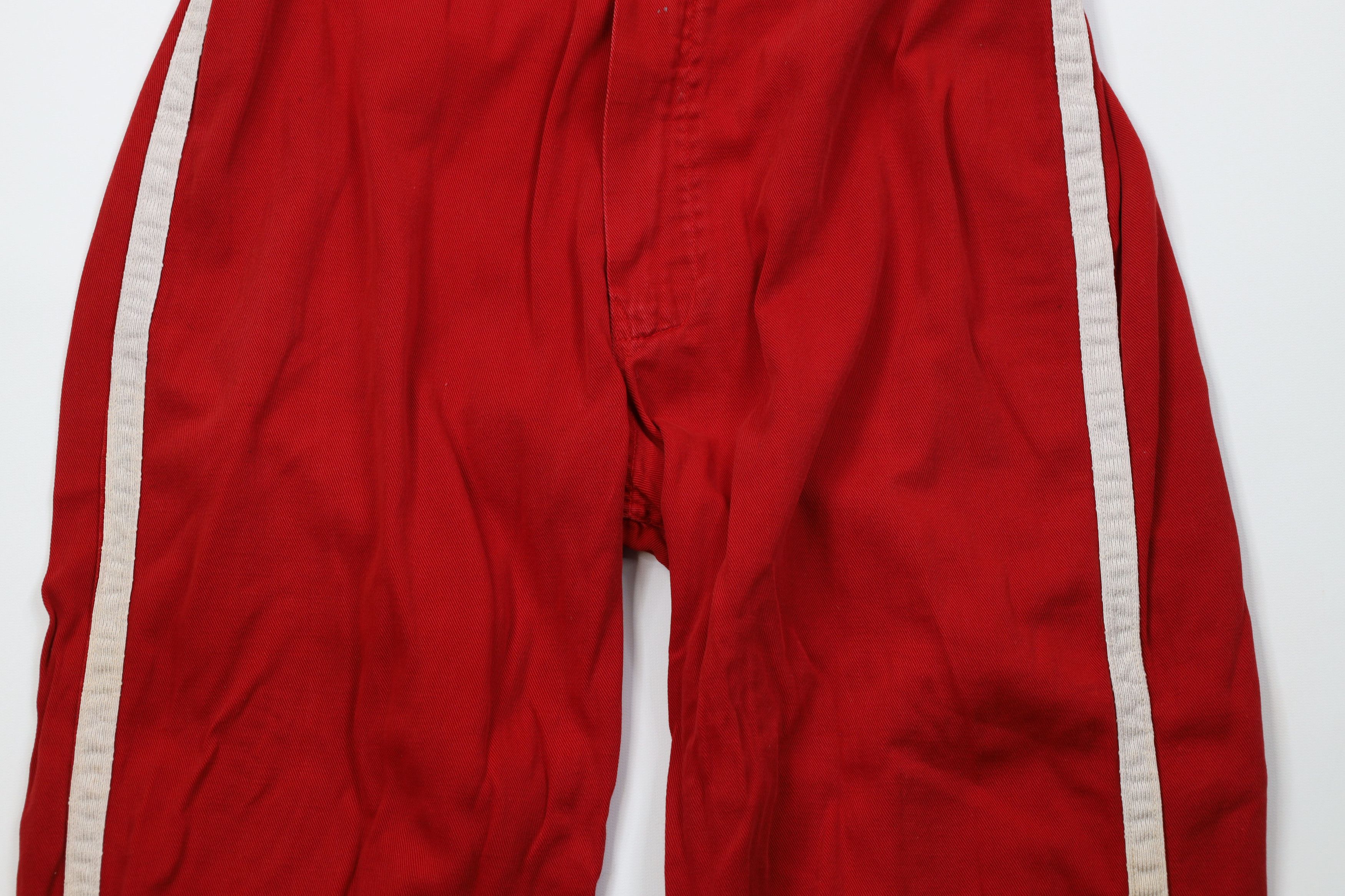Vintage Vintage 50s Football Baseball Uniform Pants Red Cotton USA Size US 34 / EU 50 - 3 Thumbnail