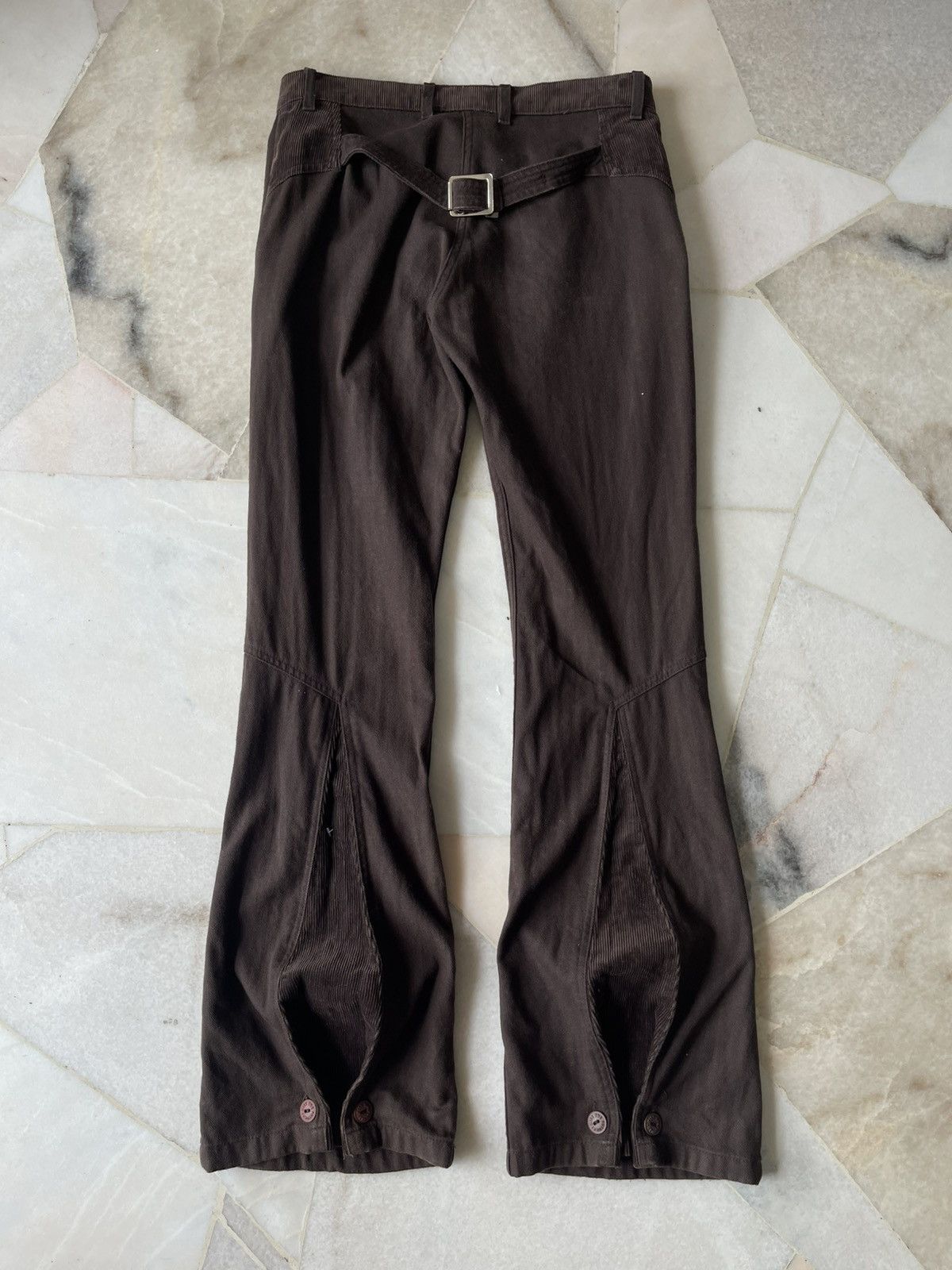 Walter Van Beirendonck 90s Walter Van Beirendonck Flare Pants Size US 30 / EU 46 - 2 Thumbnail