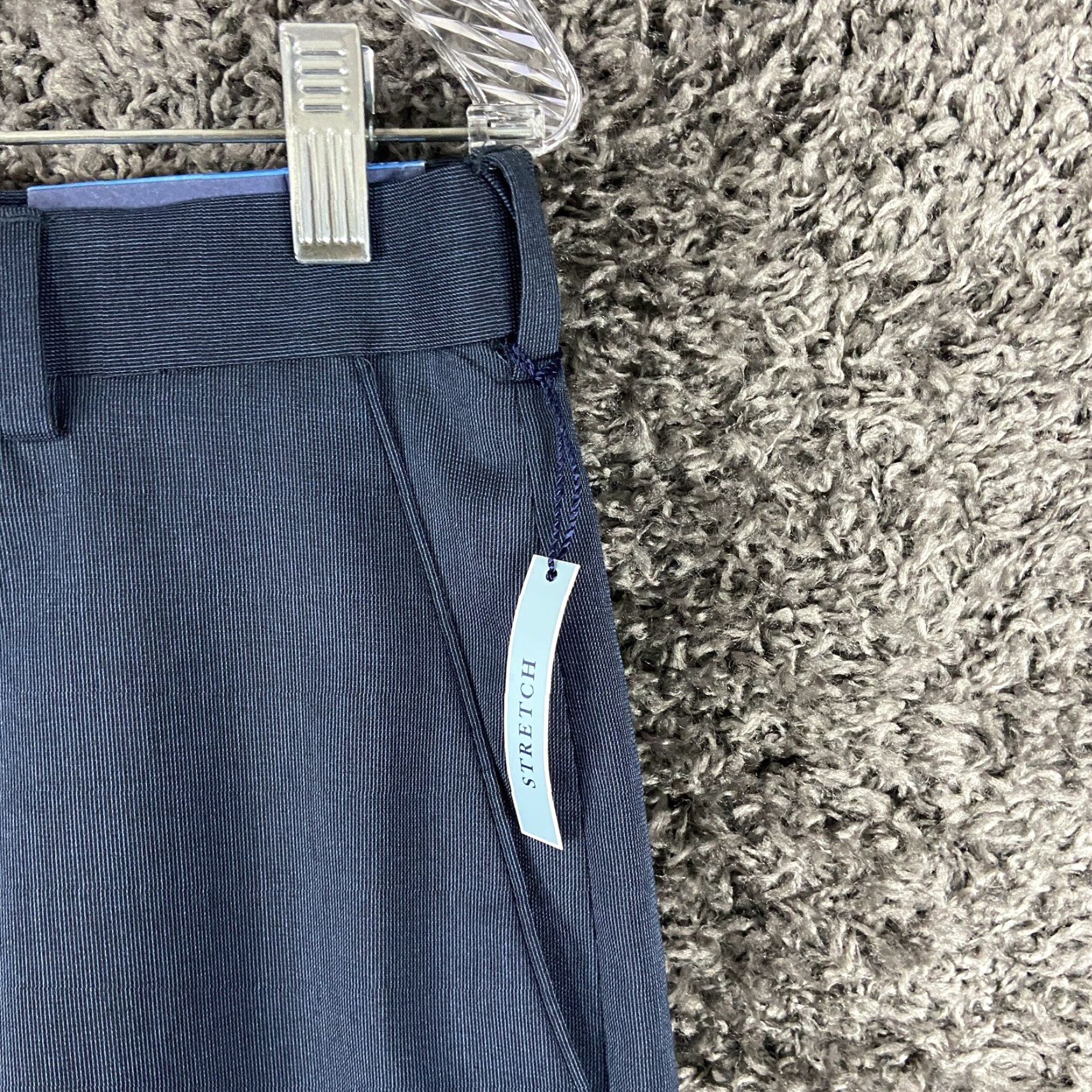 Croft & Barrow VINTAGE Croft & Barrow Dress Pants Men’s 32x27 Regular Blue Mens Size US 32 / EU 48 - 3 Thumbnail