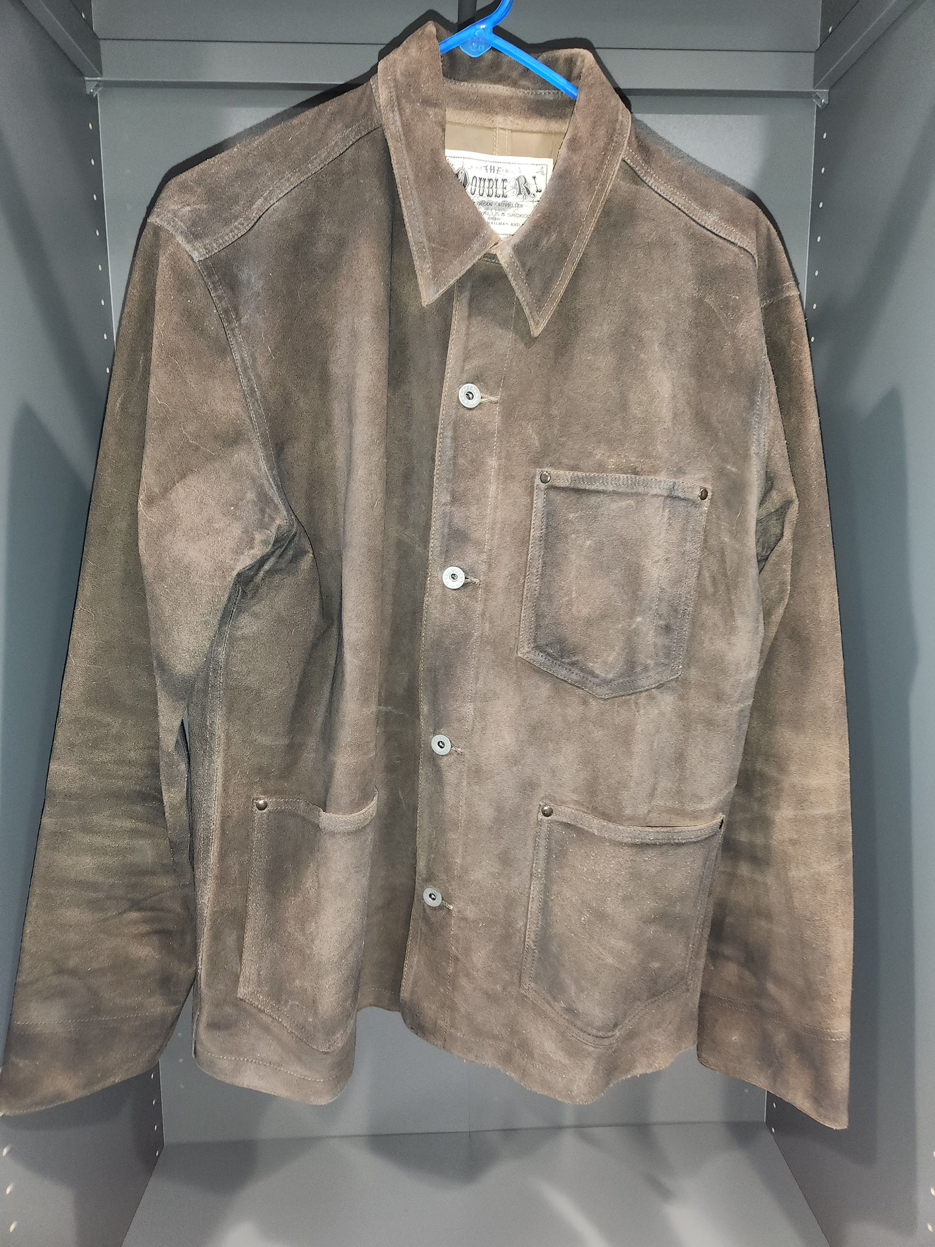 RRL Ralph Lauren Ralph Lauren Double RL Roughout Suede Shirt Jacket New Tags Size US M / EU 48-50 / 2 - 16 Thumbnail