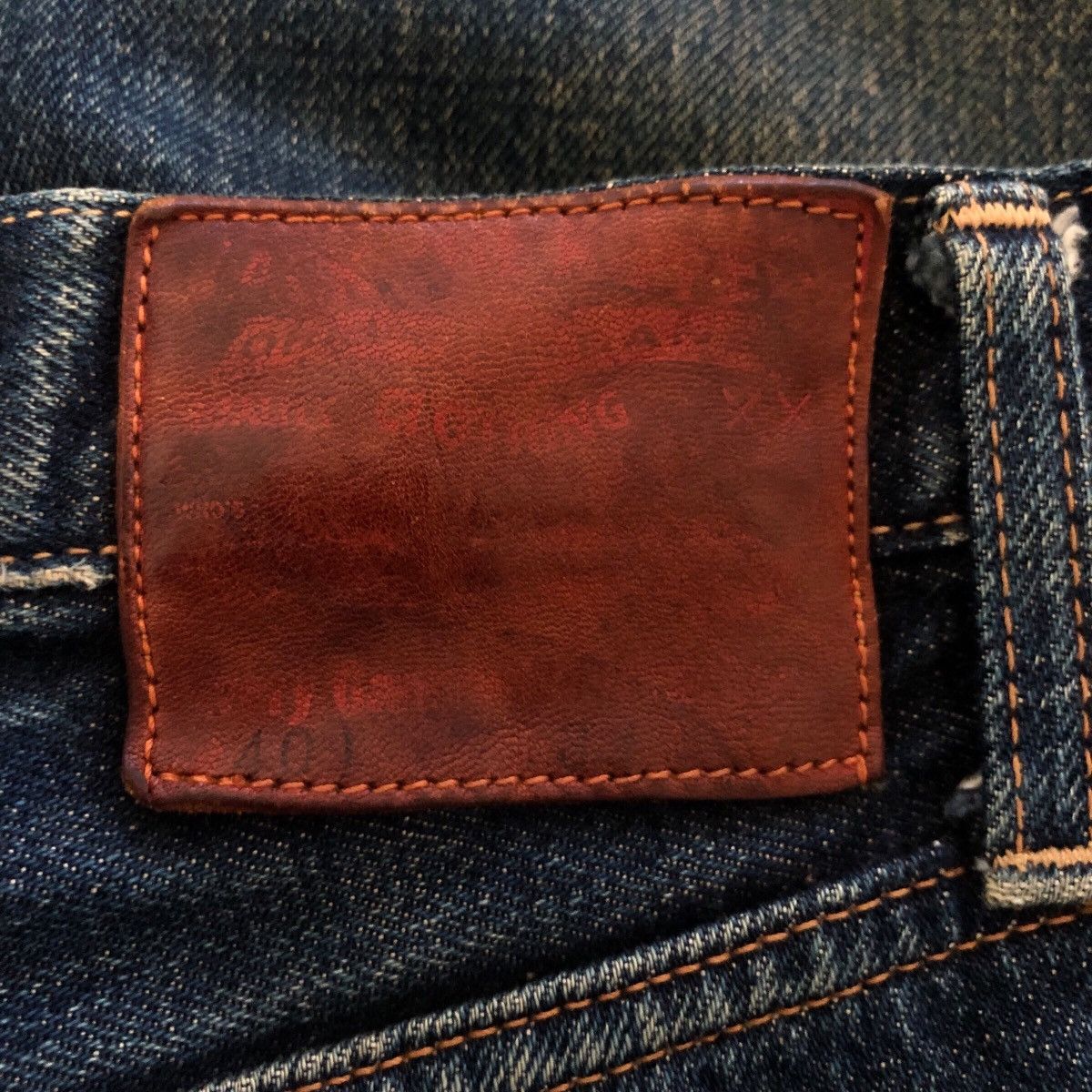 Vintage Vintage Jack The Ripper & Co Distressed Denim Jeans Size US 33 - 8 Thumbnail
