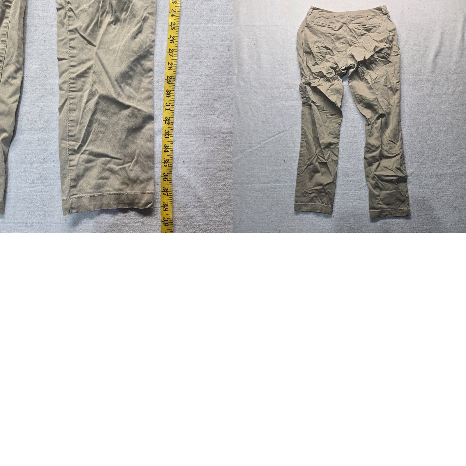 Vintage A New Day Dress Pants Brown Women Size 6 Stretch Flat Front Skinny Classic Dress Pants Womens Size 28" / US 6 / IT 42 - 8 Thumbnail
