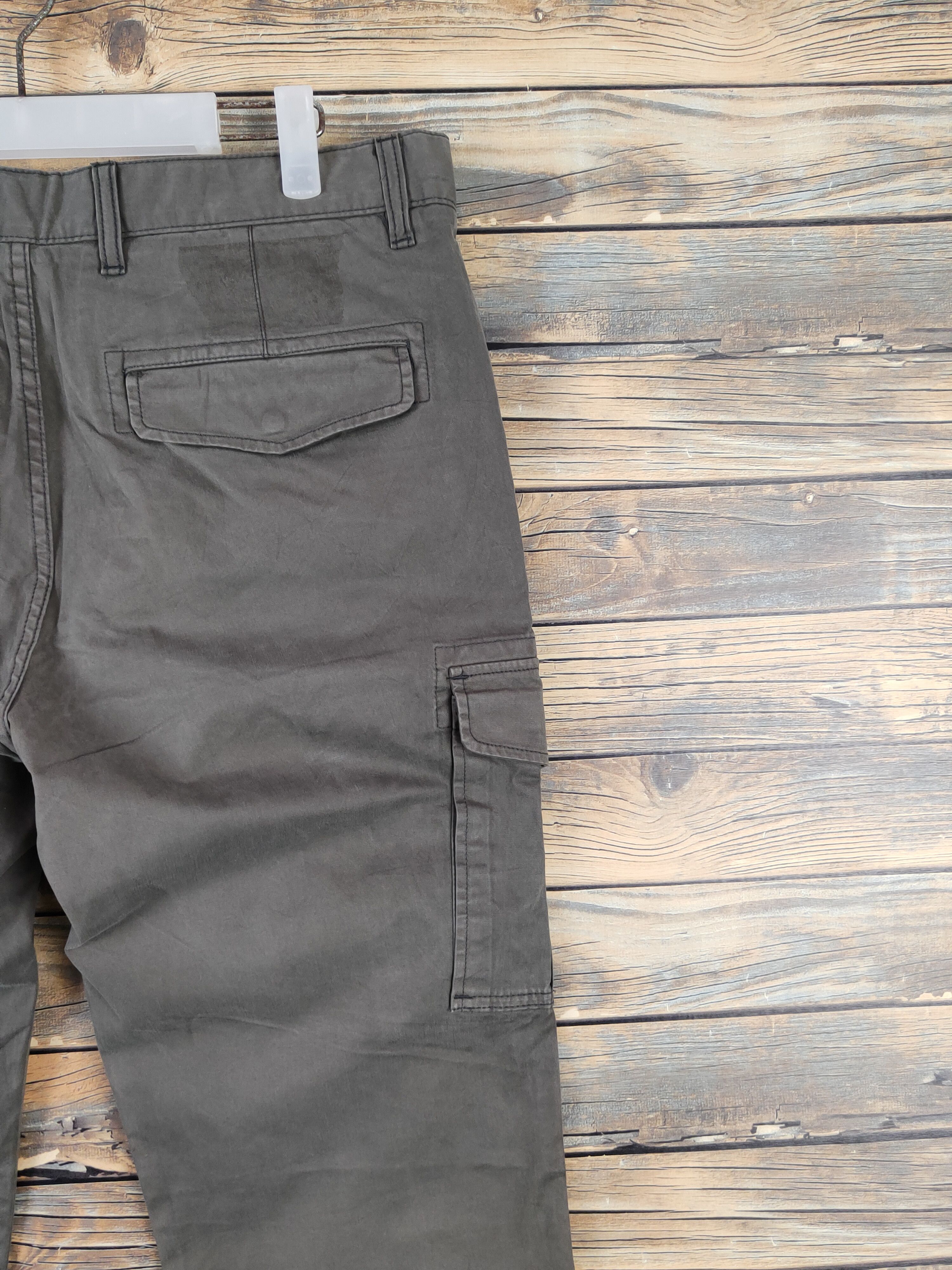 Japanese Brand Japanese Brand Dark Brown Multipocket Cargo Pants #W1033 Size US 34 / EU 50 - 10 Thumbnail