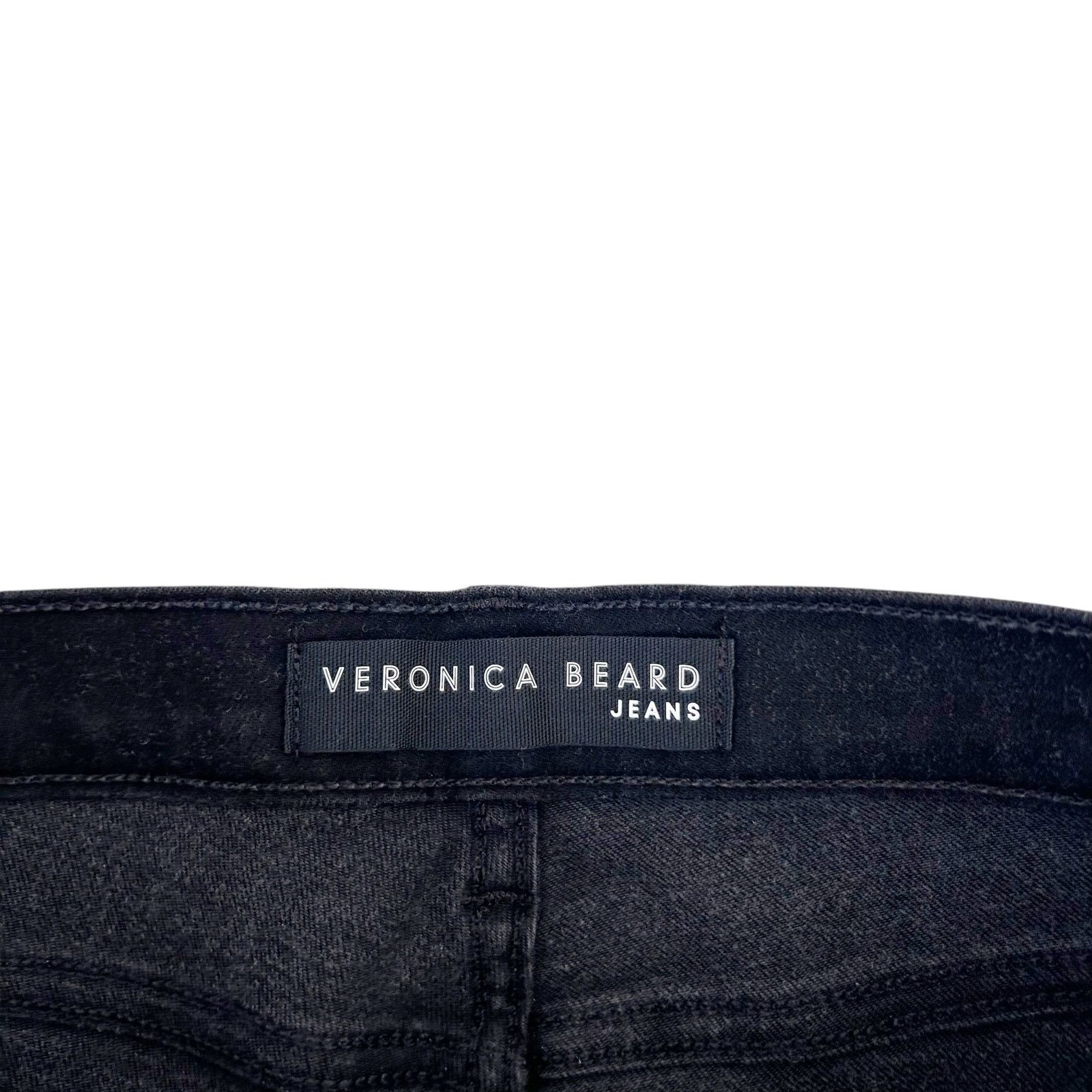 Veronica Beard Veronica Beard Raven Debbie 10" Skinny Button Fly Jeans 27 Size 27" / US 4 / IT 40 - 3 Thumbnail