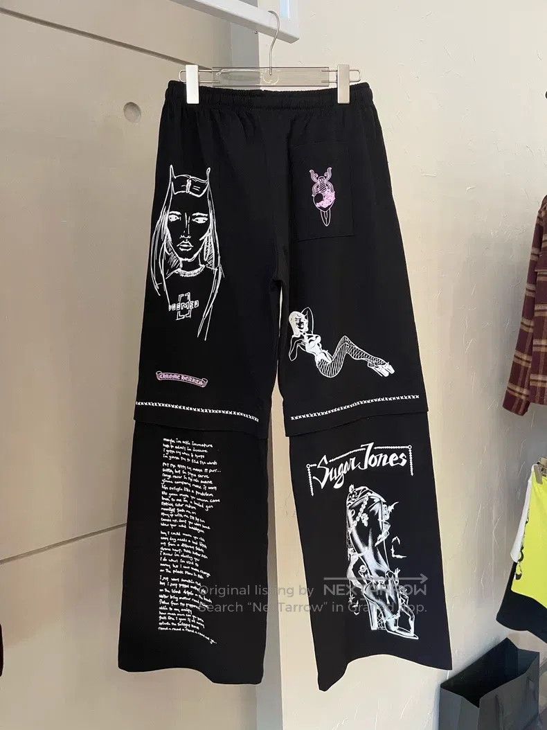 Chrome Hearts CHROME HEARTS Size S Black deadly doll second-generation co Size US 30 / EU 46 - 1 Thumbnail