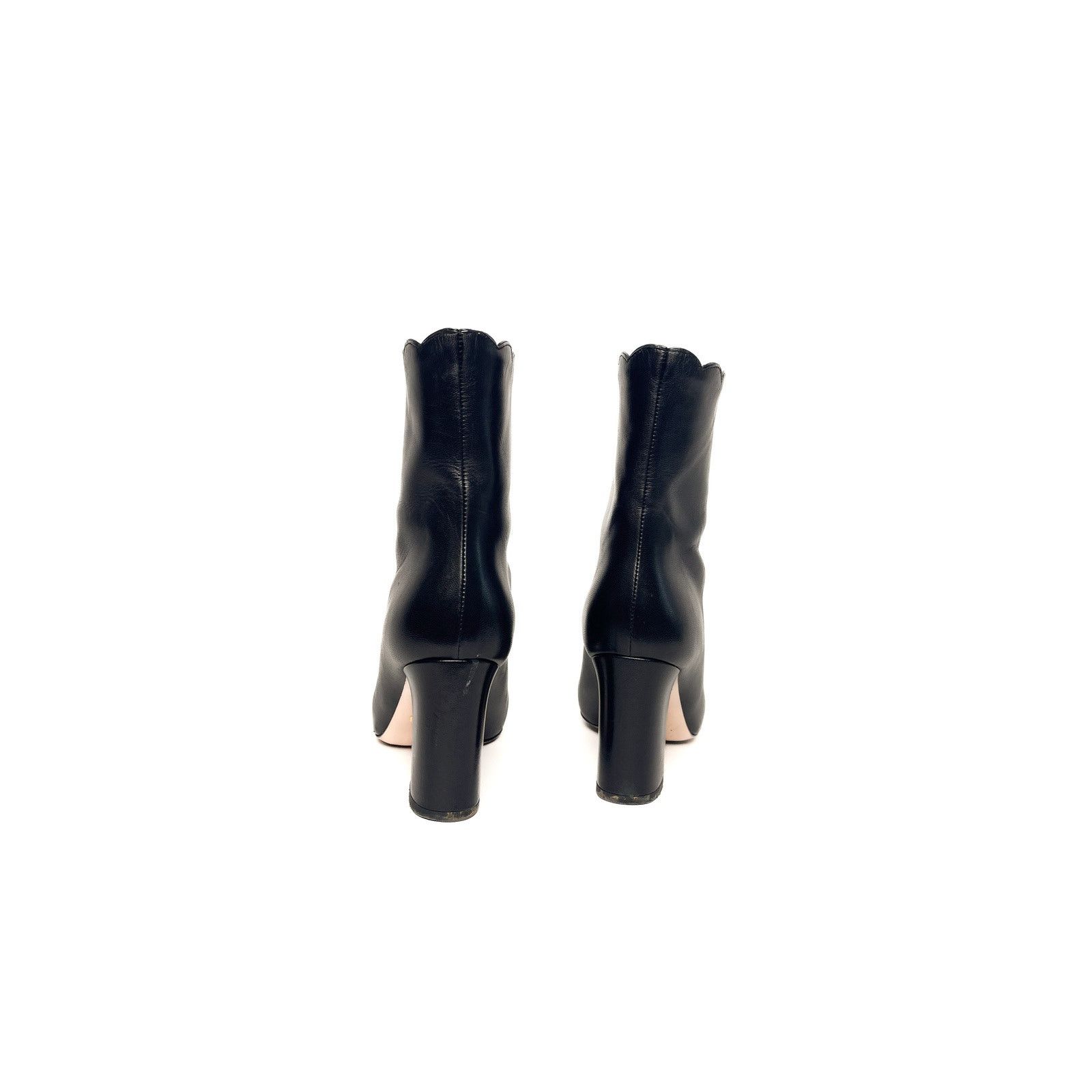 Gucci Black Short Boots Size US 8 / IT 38 - 6 Thumbnail