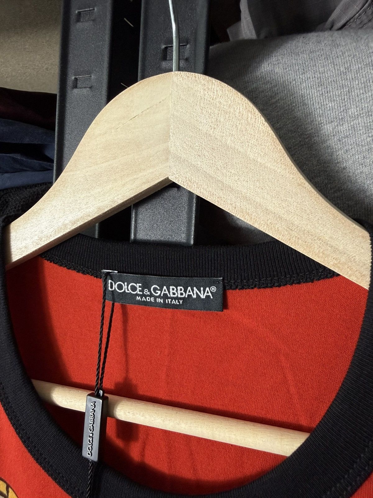 Dolce & Gabbana Dolce & Gabbana Year Of The Pig T-Shirt Red Graphic Tee Size US M / EU 48-50 / 2 - 10 Thumbnail
