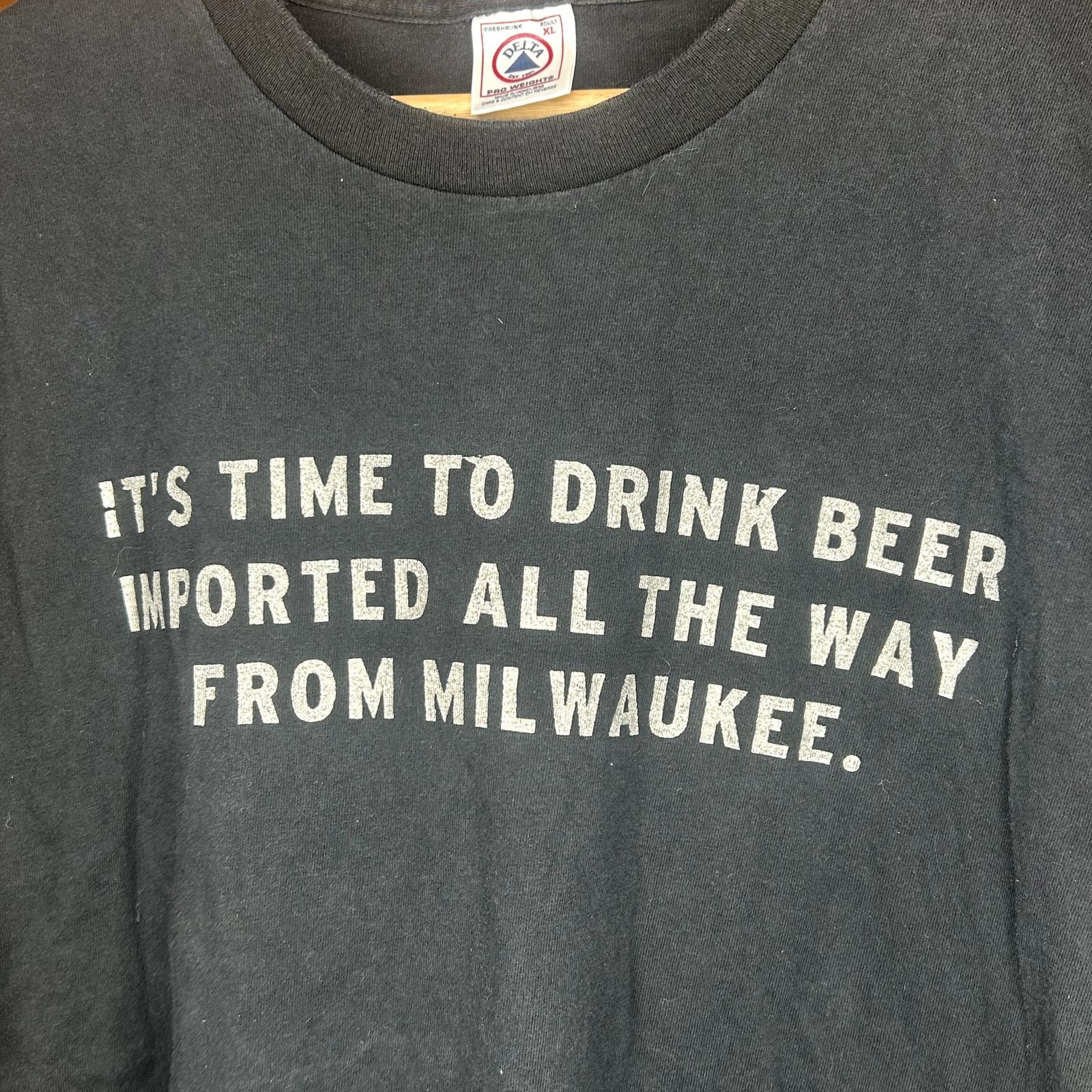 Delta Vintage 90s/Y2K Milwaukee Beer Shirt XL Size US XL / EU 56 / 4 - 3 Thumbnail