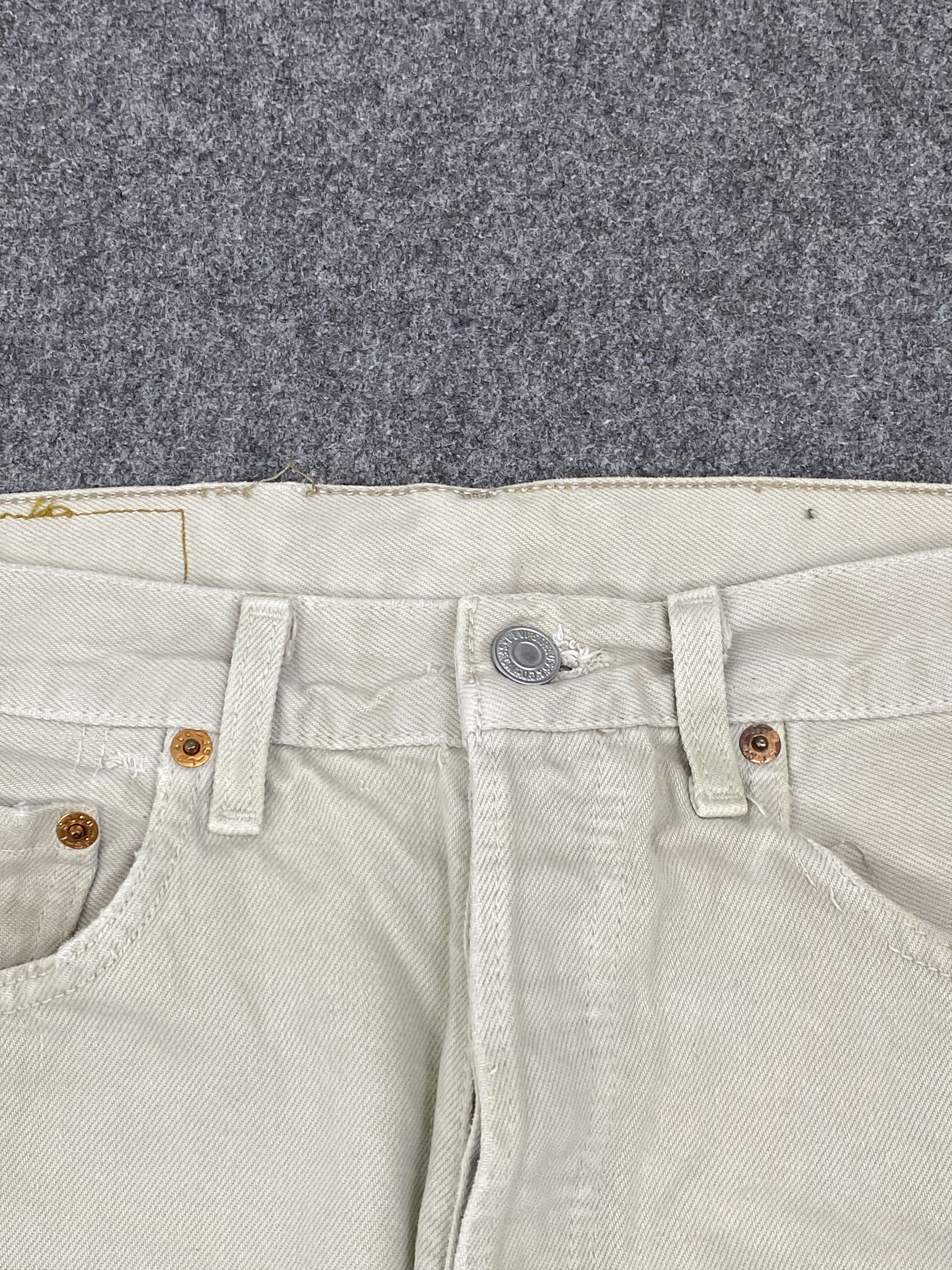 Levi's Vintage 90s Levis 501 Light Wash Jeans DP2752 Size US 30 / EU 46 - 10 Thumbnail