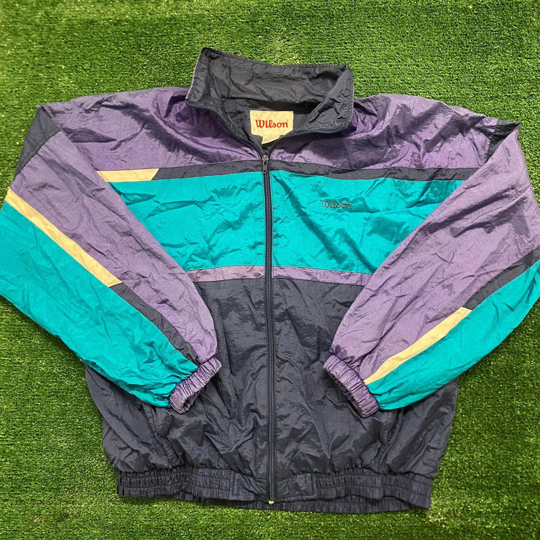 【90’s】VIRGIN WOOL80% ウィルソン×ロッククリーク　ブルゾン vintage wilson windbreaker | eBay