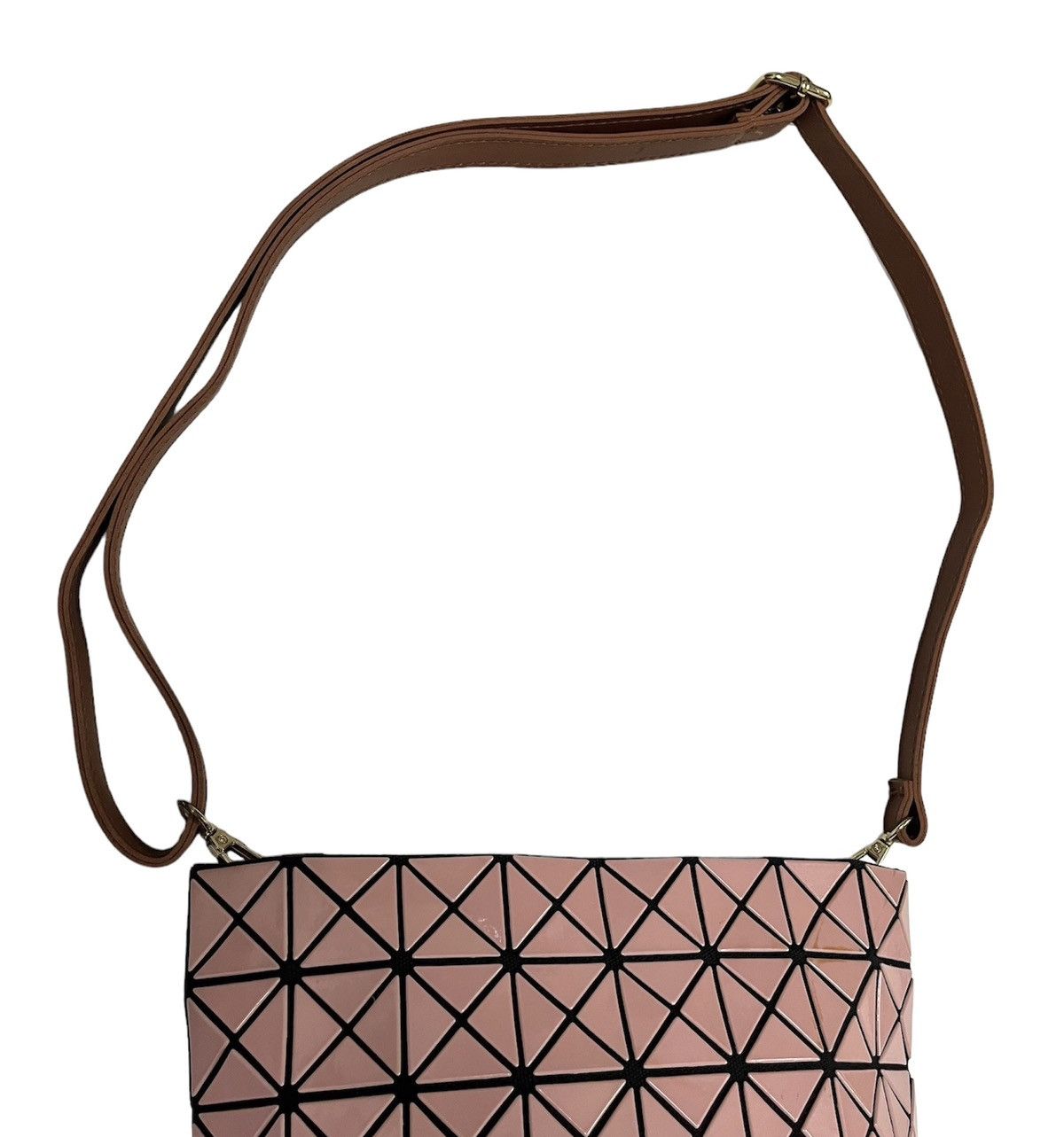 Issey Miyake BAO BAO ISSEY MIYAKE PINK GEOMETRIC JAPANESE BRAND SLING BAG Size ONE SIZE - 14 Thumbnail