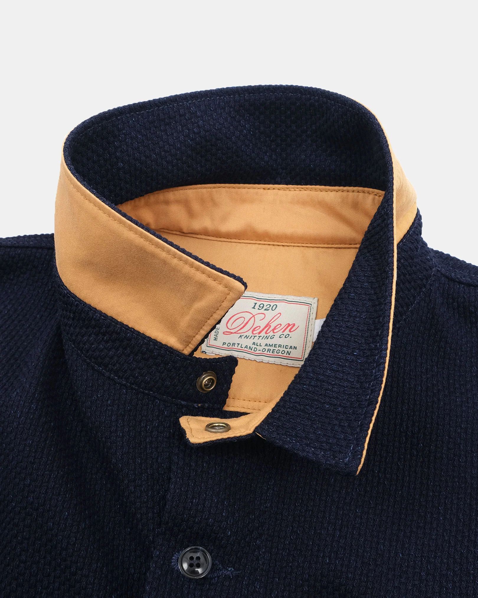 Dehen 1920 Dehen Crissman Overshirt - Indigo Sashiko Size US XL / EU 56 / 4 - 4 Thumbnail