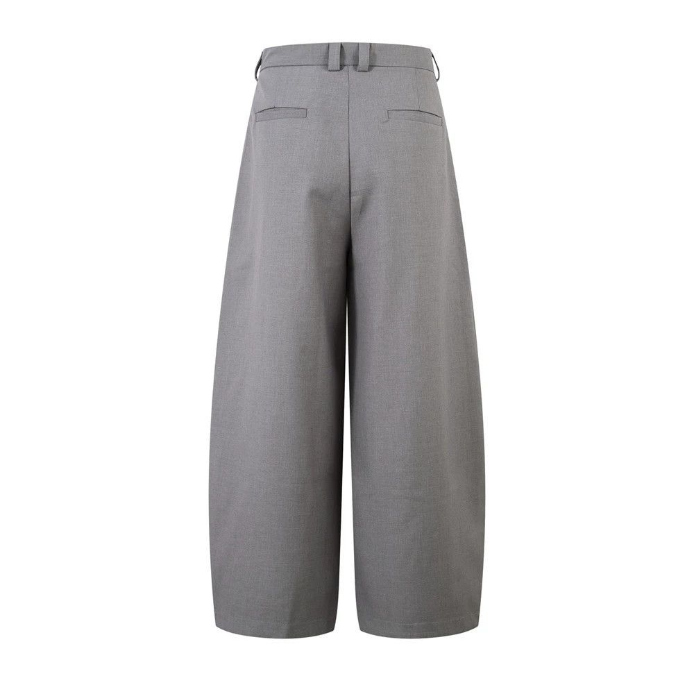Vintage Men's casual simple loose wide-leg scimitar trousers Size US 32 / EU 48 - 2 Thumbnail