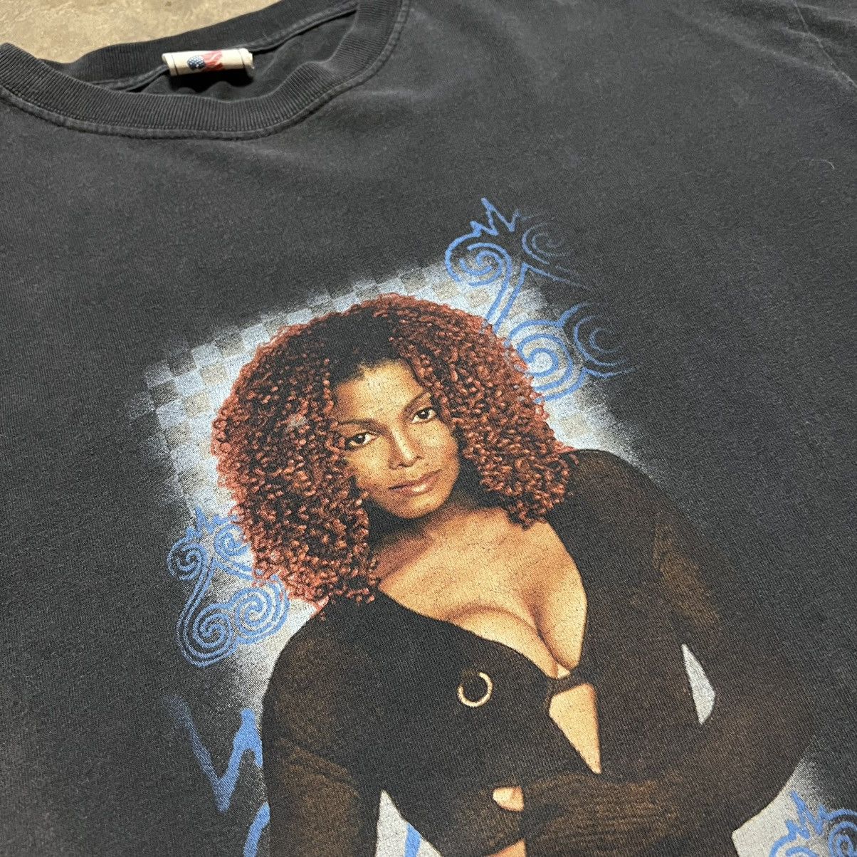 Band Tees Vintage 90s Janet Jackson Velvet Rope Tour Band Tee 90s Size US XL / EU 56 / 4 - 5 Thumbnail