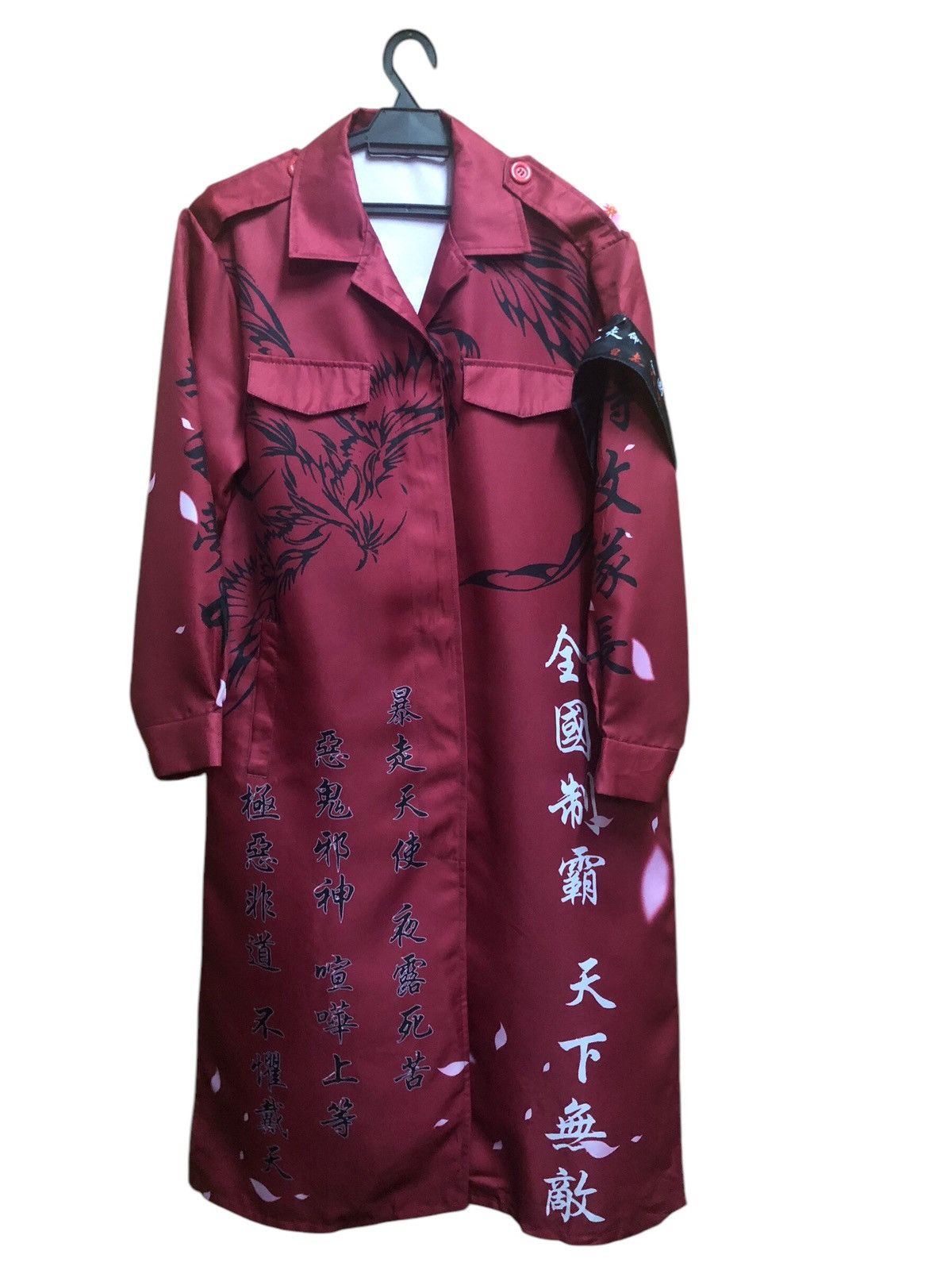 Japanese Brand Japanese Rebel Motorcycle Bosozoku Gang Long Jacket Size US M / EU 48-50 / 2 - 2 Thumbnail