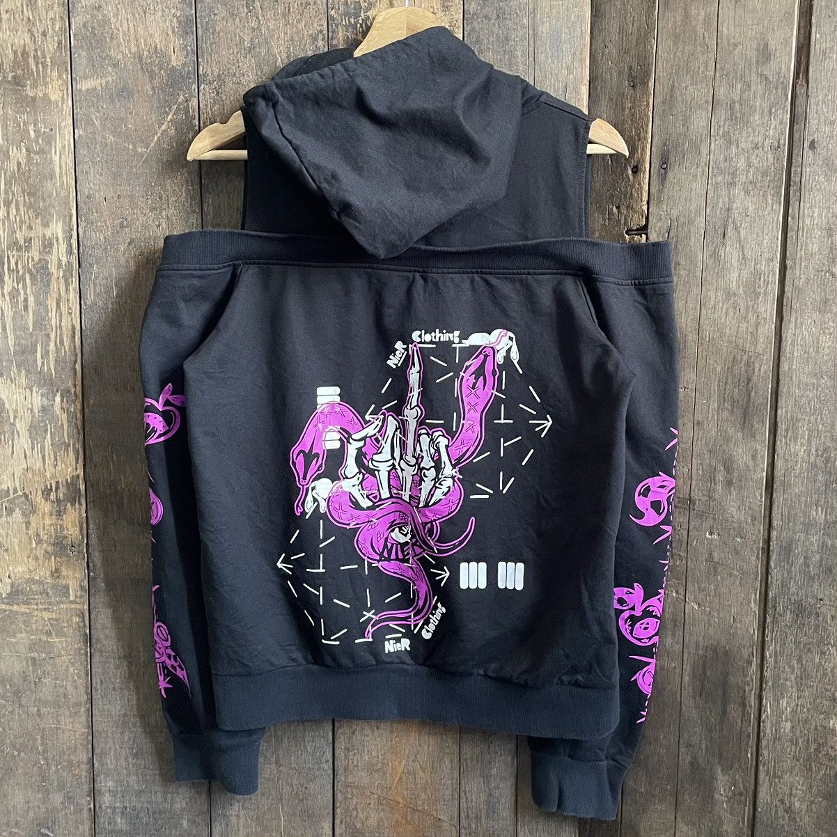 If Six Was Nine × Japanese Brand Nier Clothing Hoodie Size S / US 4 / IT 40 - 1 Thumbnail