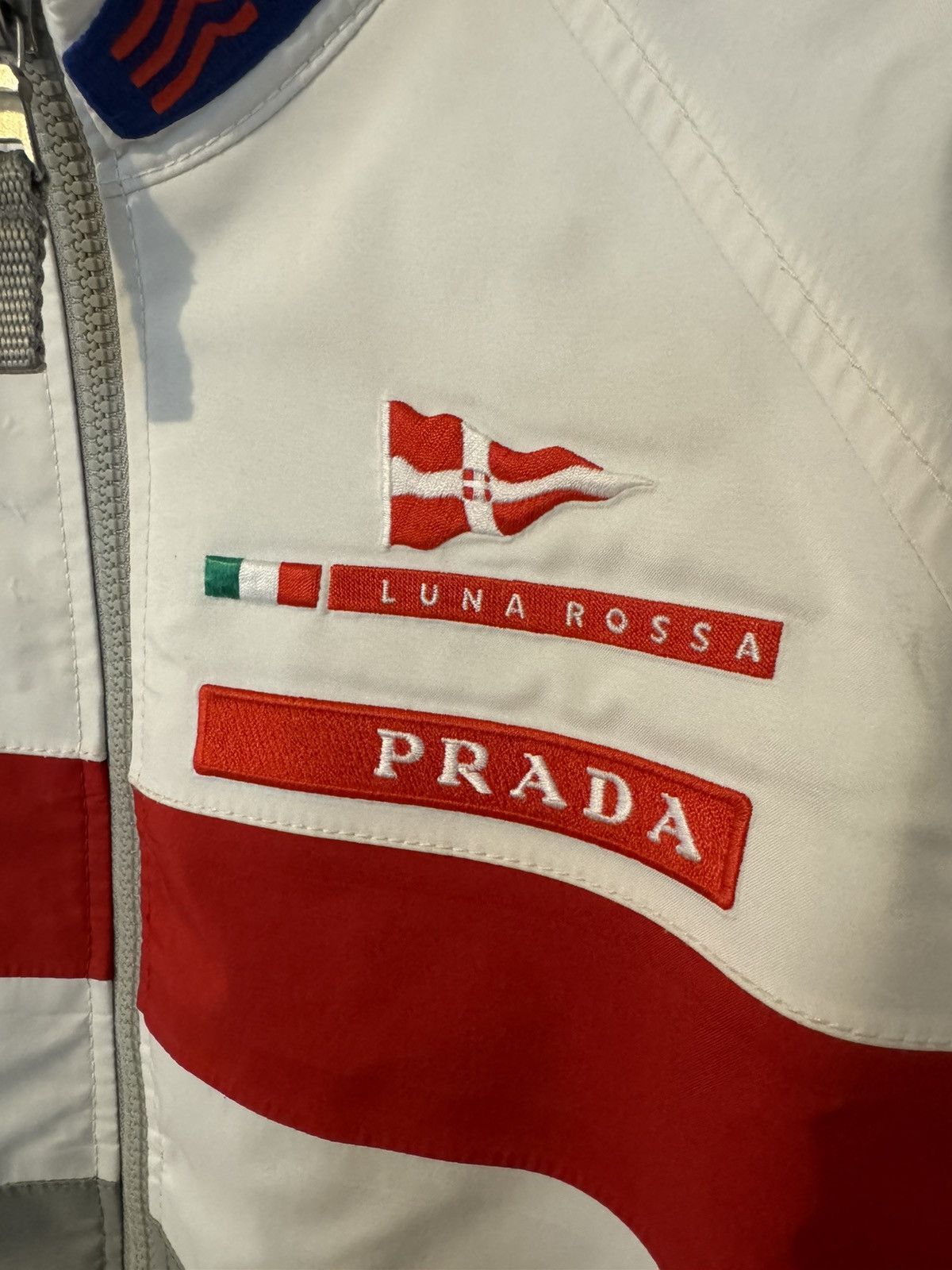 Prada 2003 Prada Luna rossa sailing jacket windbreaker archive Size US M / EU 48-50 / 2 - 3 Thumbnail