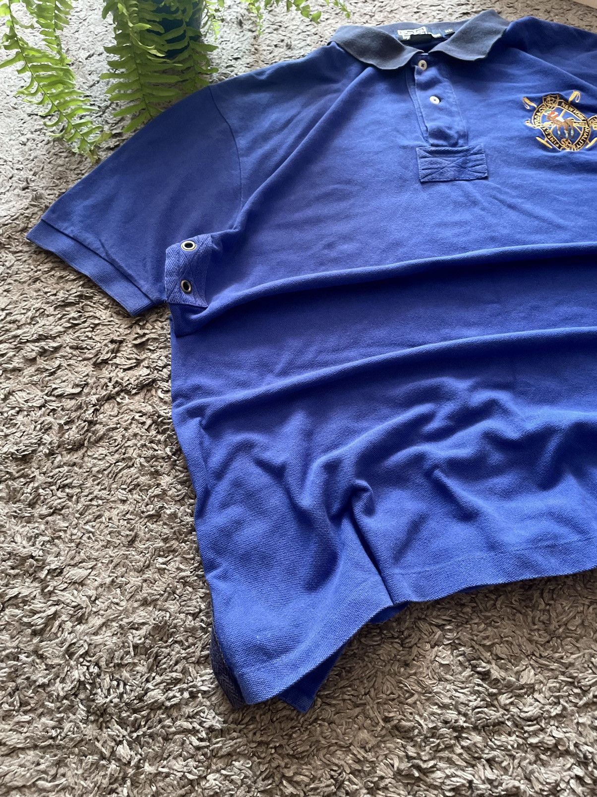 Polo Ralph Lauren × Vintage Polo Ralph Lauren T-Shirt Streetwear Big Logo Chief Keef Y2k Size US XL / EU 56 / 4 - 6 Thumbnail