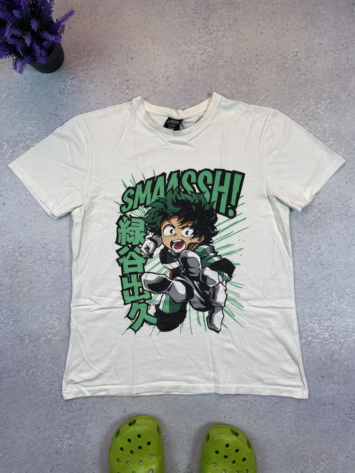 Anime My Hero Academia Men’s T-Shirt with Big Logo Size Medium Size US M / EU 48-50 / 2 - 3 Thumbnail