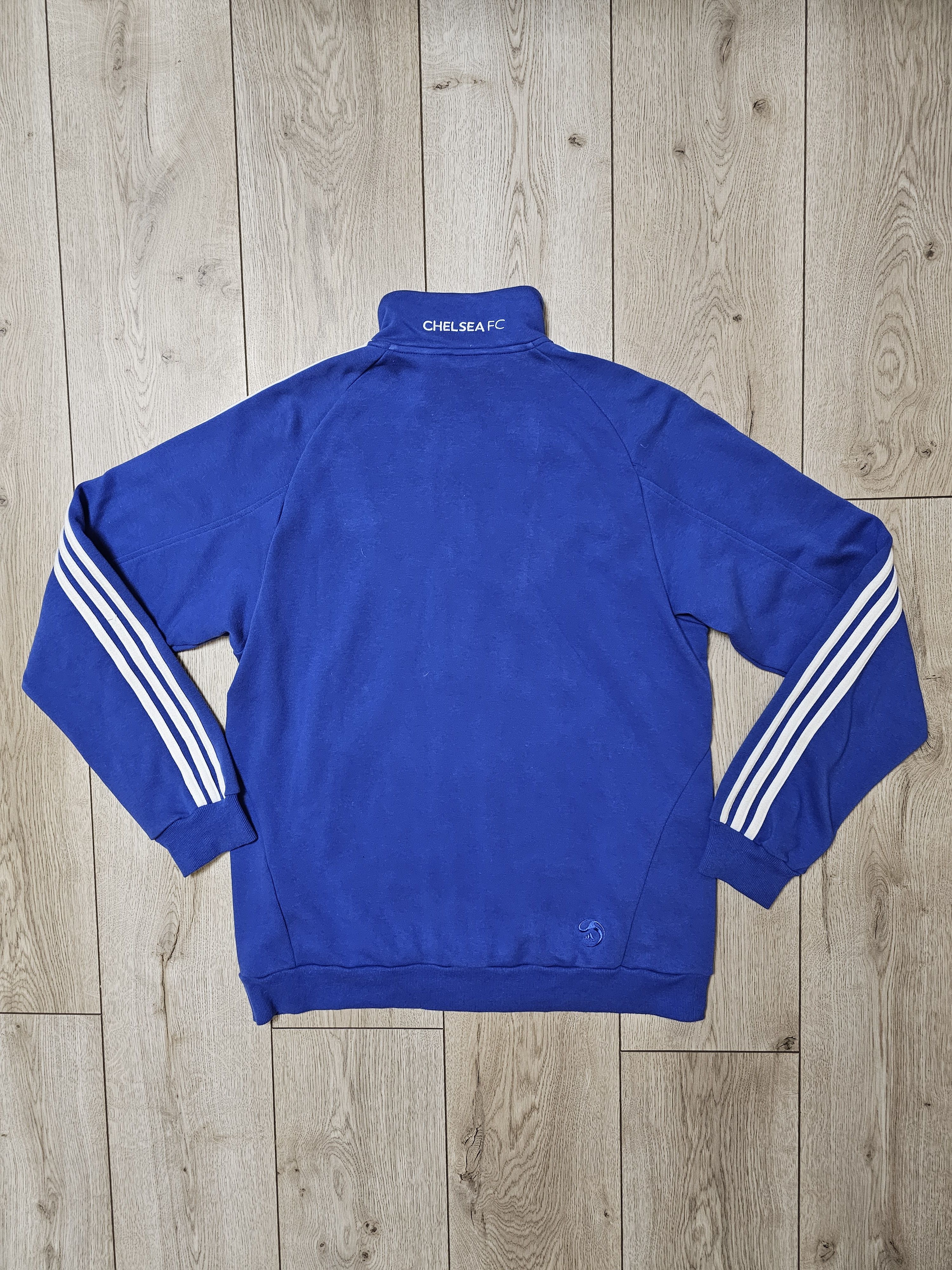 Adidas CHELSEA 2008 TRAINING JACKET FOOTBALL JACKET COTTON SOCCER Size US M / EU 48-50 / 2 - 2 Thumbnail