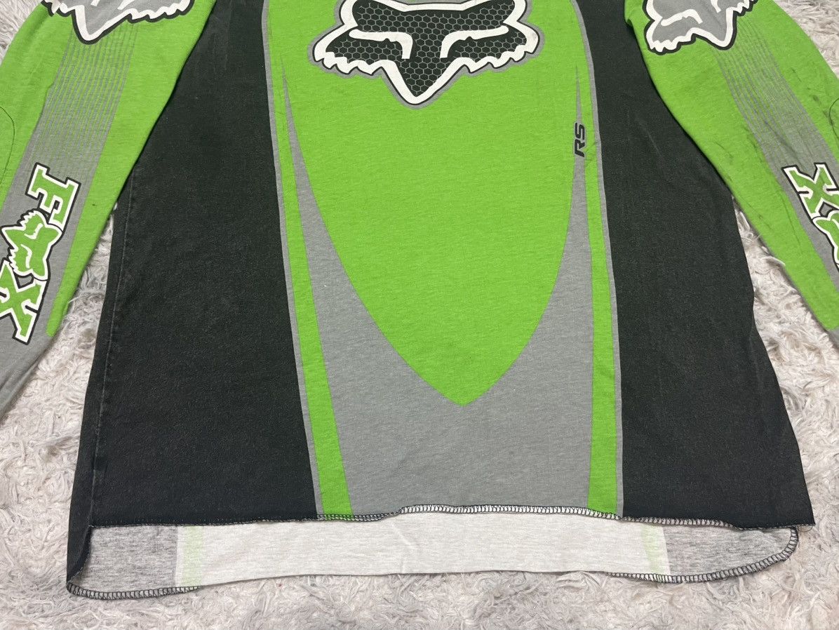 Fox Racing VINTAGE FOX RACING SHIRT GREEN COLOUR RARE Size US L / EU 52-54 / 3 - 6 Thumbnail