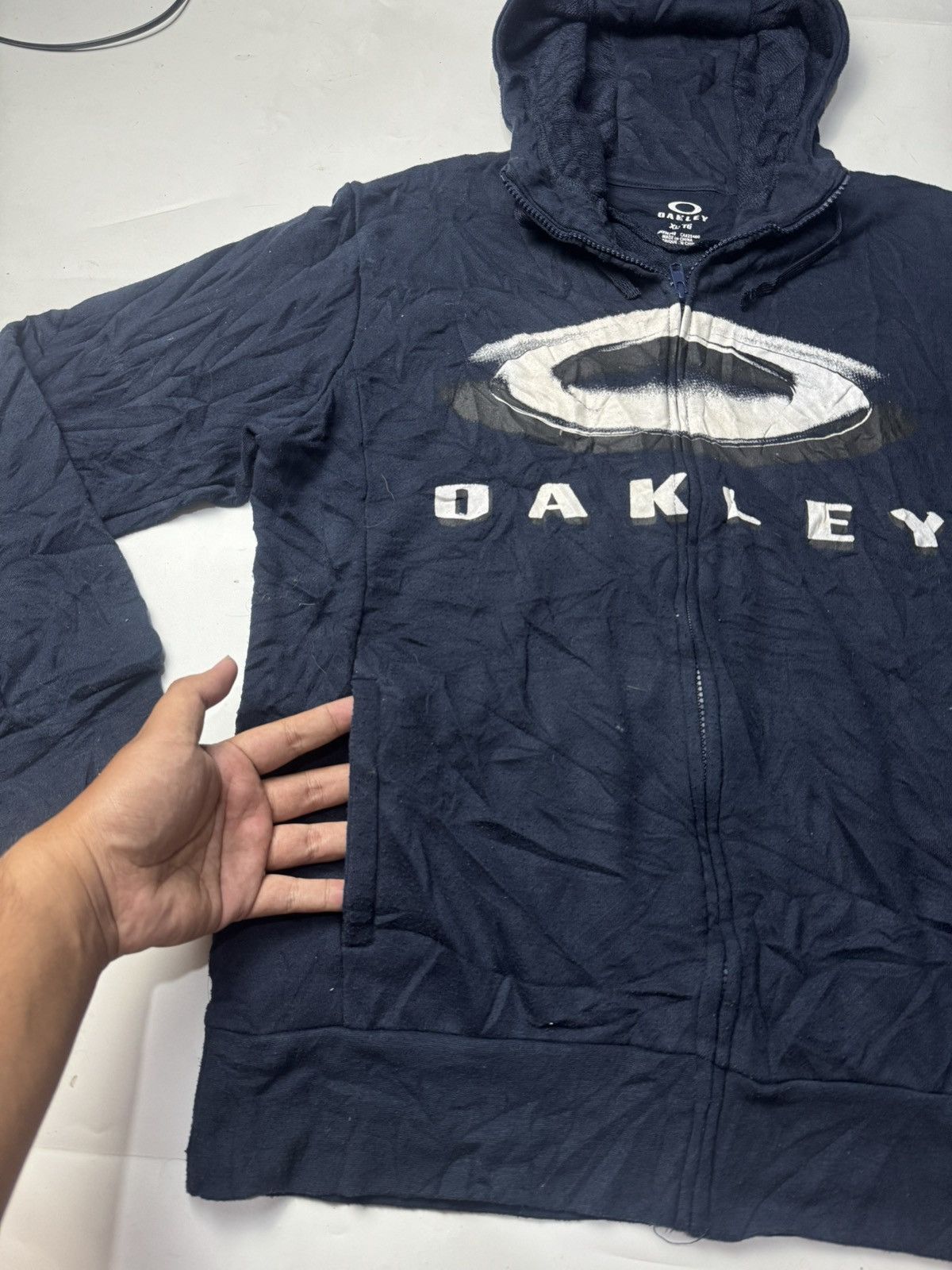 Oakley Oakley Zipper Hoodie Size US L / EU 52-54 / 3 - 8 Thumbnail