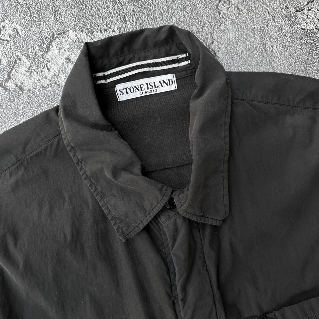 Stone Island Stone Island 2011 Black Cotton Nylon Overshirt Size US XXL / EU 58 / 5 - 3 Thumbnail