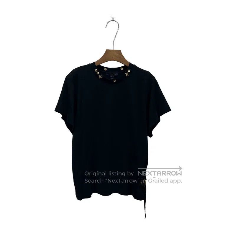 Louis Vuitton Louis Vuitton Black neckline gold presbyopic short sleeve Size US M / EU 48-50 / 2 - 4 Thumbnail