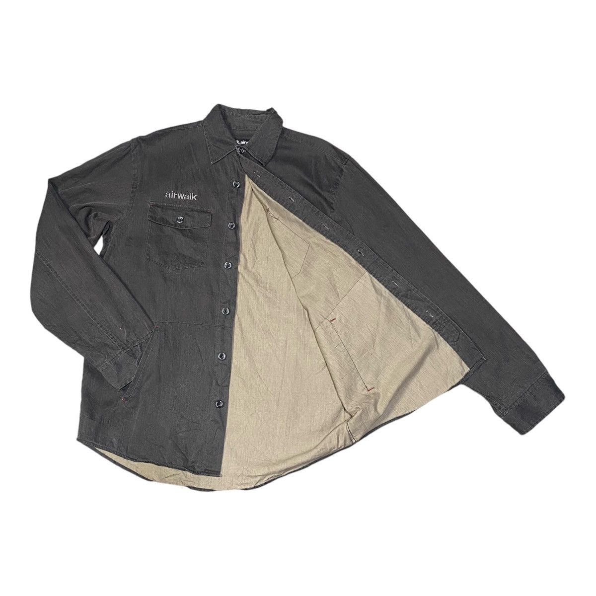 Airwalk Airwalk Shirt Button Up Double Pocket Size US L / EU 52-54 / 3 - 3 Thumbnail