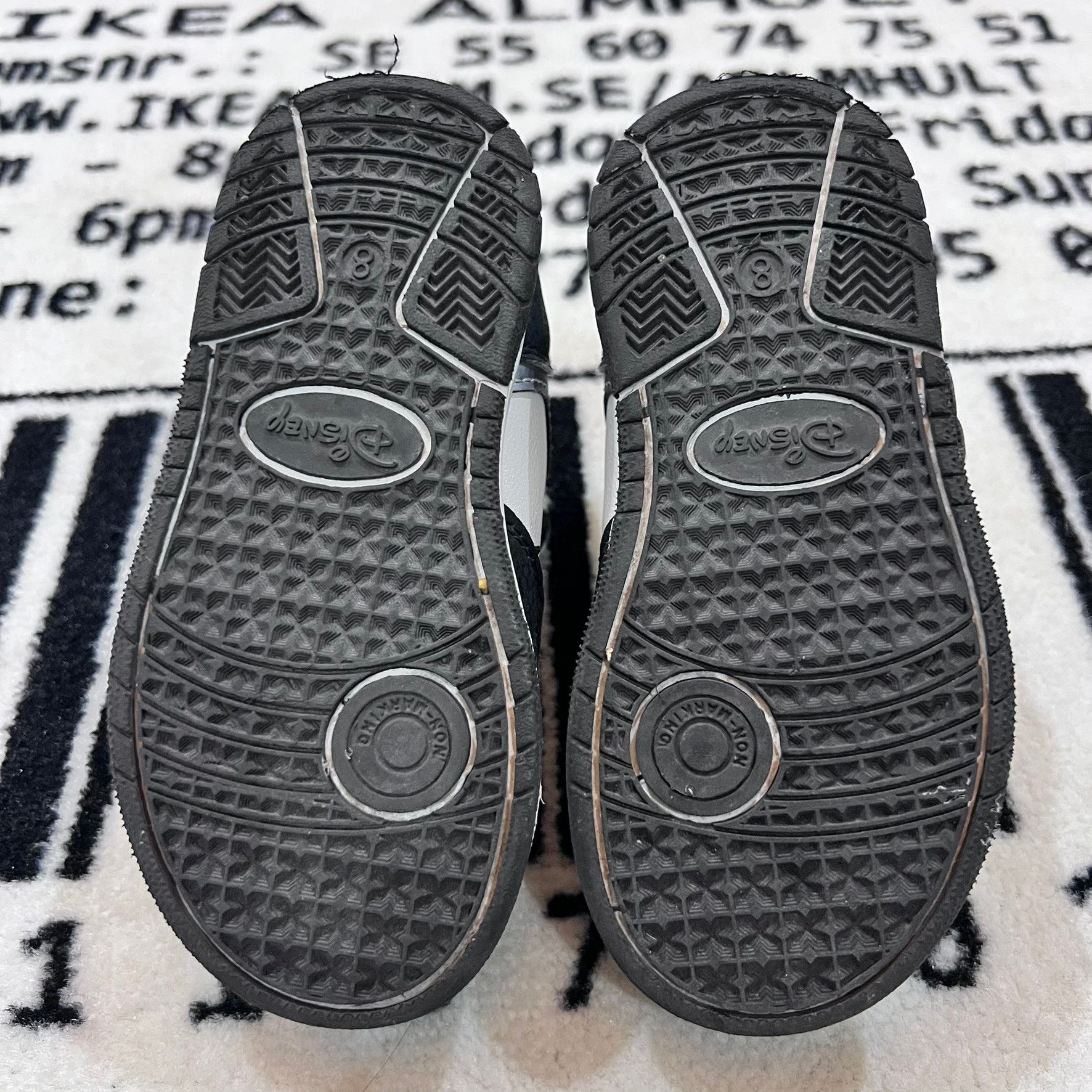 Disney Disney Mickey Logo High Top Velcro Strap Toddler Shoes Size US 8 / EU 41 - 6 Thumbnail