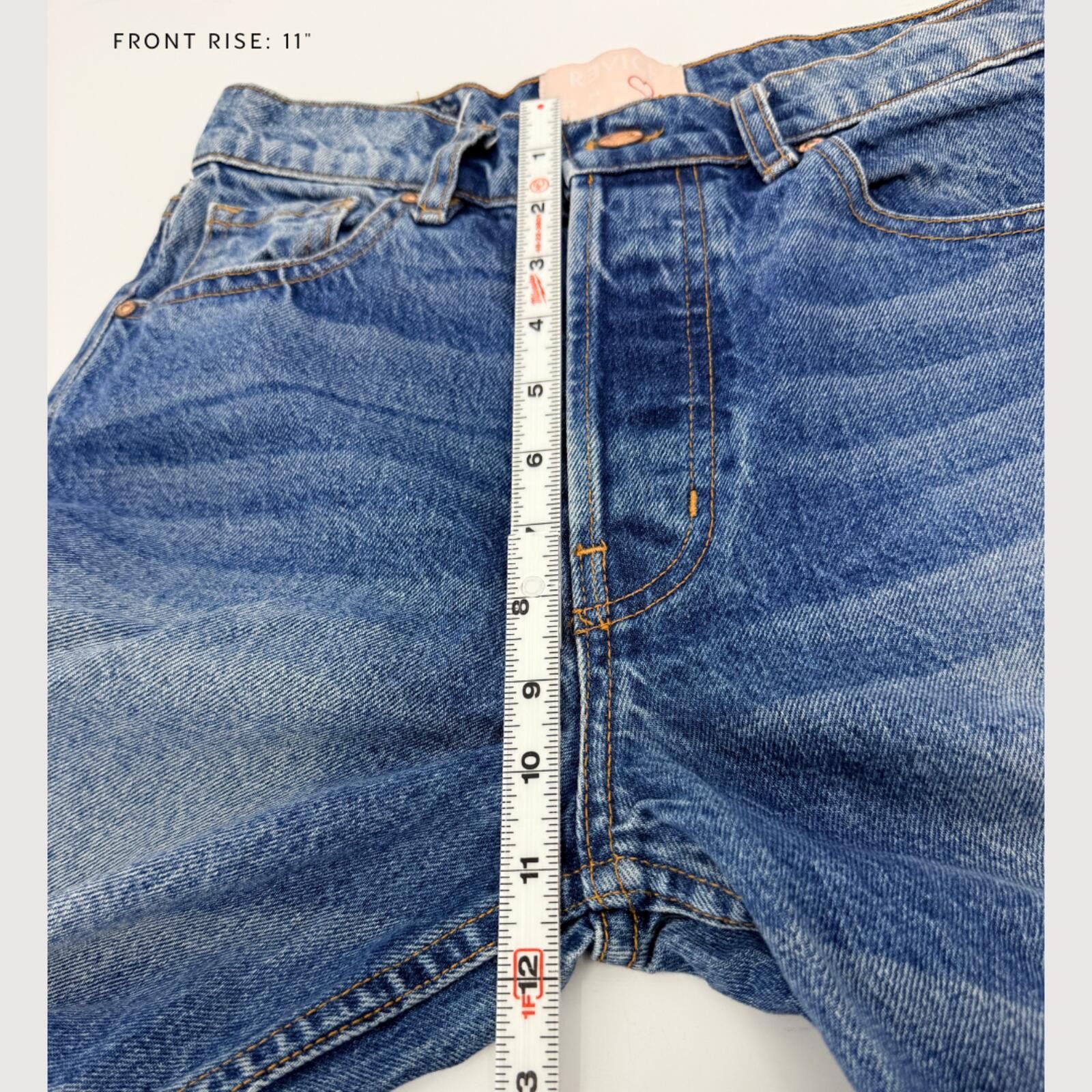 Review Revise High Rise Slim Crop Jeans Dark Wash 26 Size 26" / US 2 / IT 38 - 6 Thumbnail