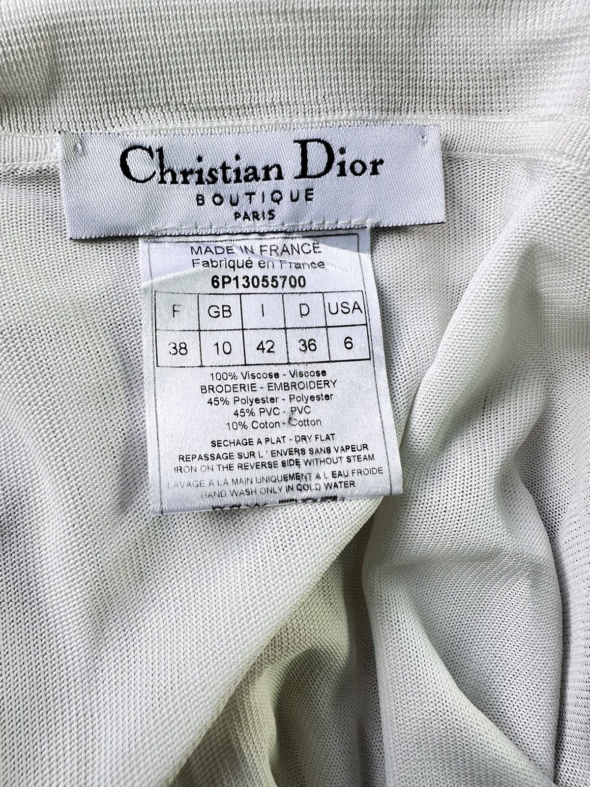 Christian Dior Monsieur × Dior Christian Dior Long Sleeve Blouses Size S / US 4 / IT 40 - 4 Thumbnail
