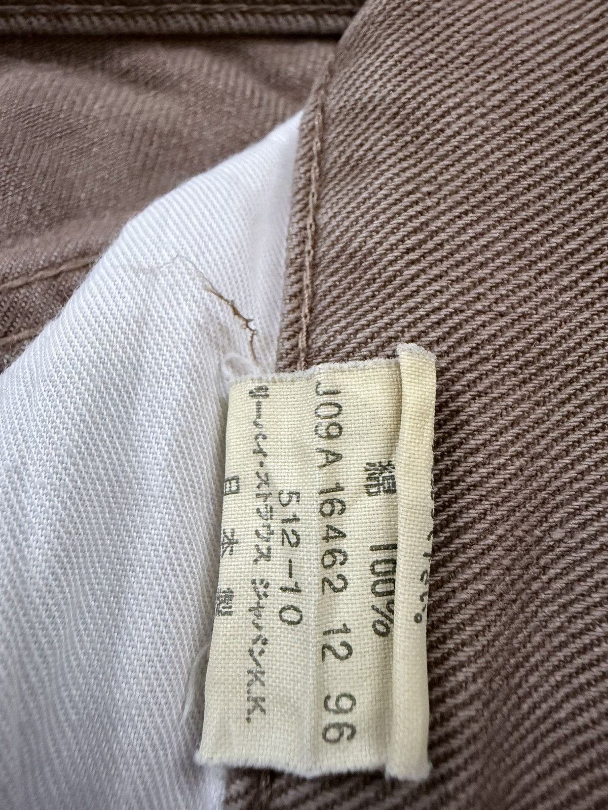 Levi's Vintage Clothing Vintage Levi’s 512 White Tab 1996 Distressed Fade Wideleg Size US 32 / EU 48 - 18 Thumbnail