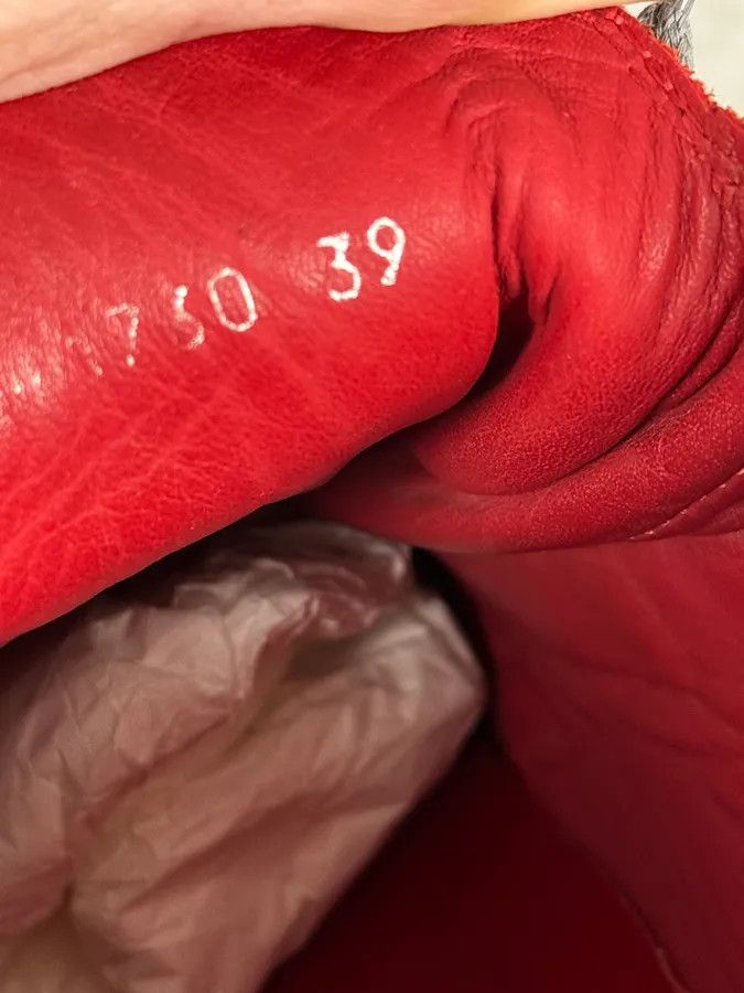Balenciaga Balenciaga Red & Grey Arena High Sneakers Size US 7.5 / EU 40-41 - 10 Thumbnail