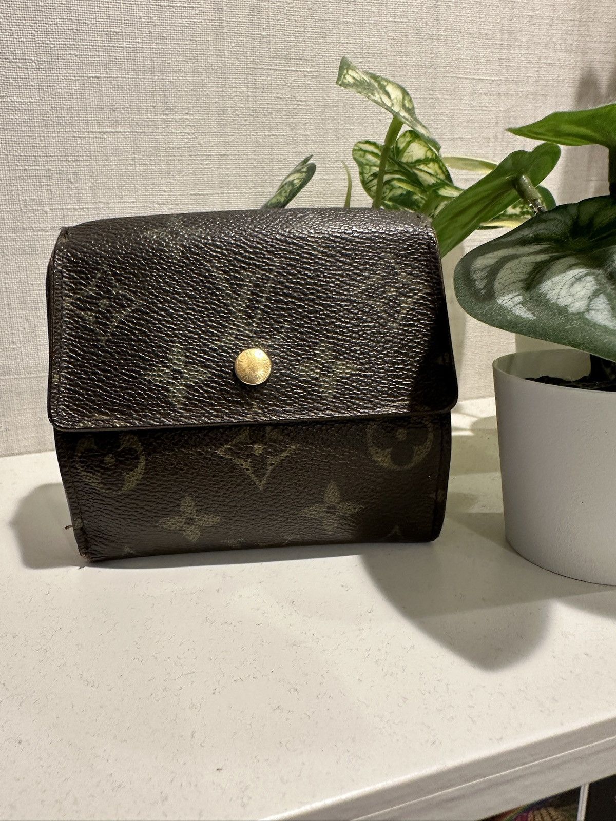 Louis Vuitton Louis Vuitton Leather Wallet for Unisex - Brown (M61652) Size ONE SIZE - 2 Thumbnail