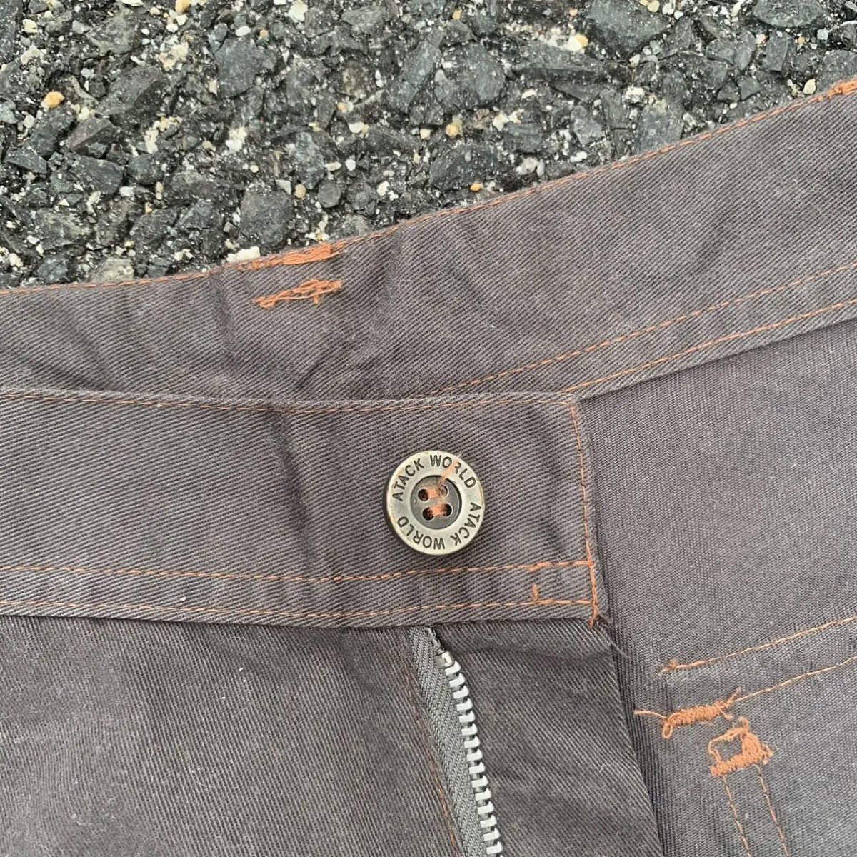 Japanese Brand Japanese Vtg AttackWorld 34x32 Utility Tactical Cargo Pants Size US 34 / EU 50 - 5 Thumbnail