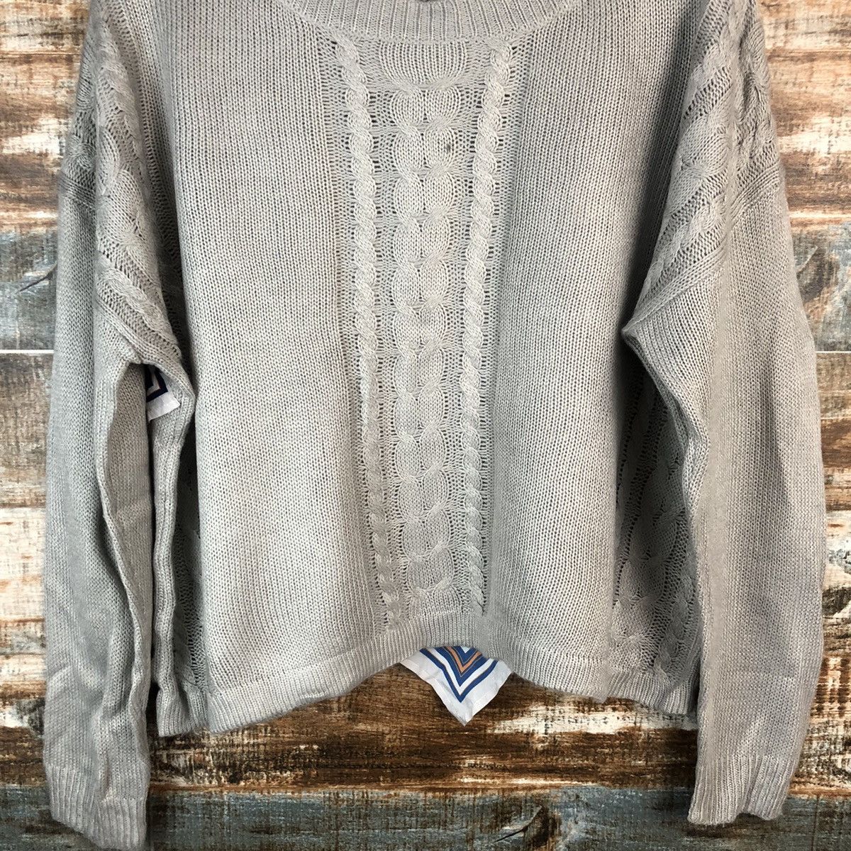 Homespun Knitwear × Japanese Brand Valet horse design art vintage sweatshirt Knitwear #A1504 Size M / US 6-8 / IT 42-44 - 9 Thumbnail