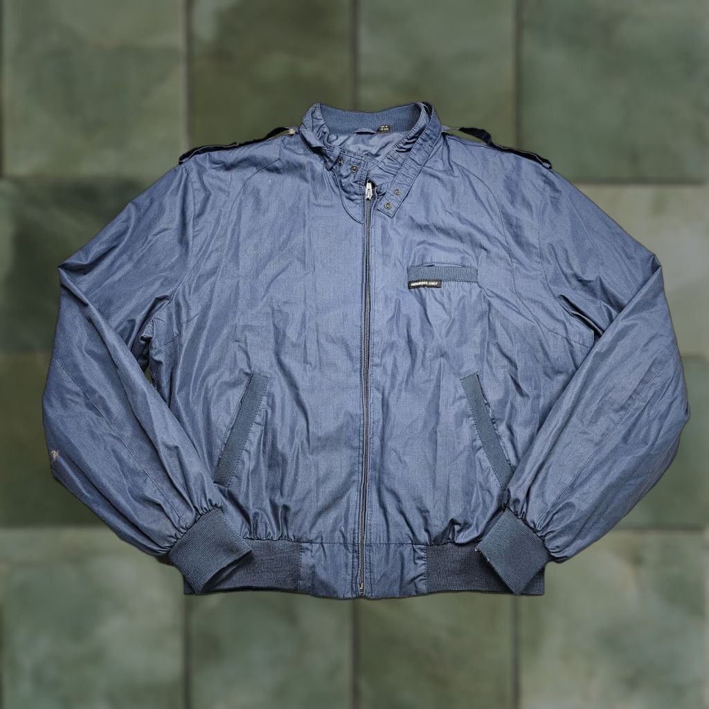 Members Only Vintage Members Only Jacket Mens 44 Full Zip Bomber ...