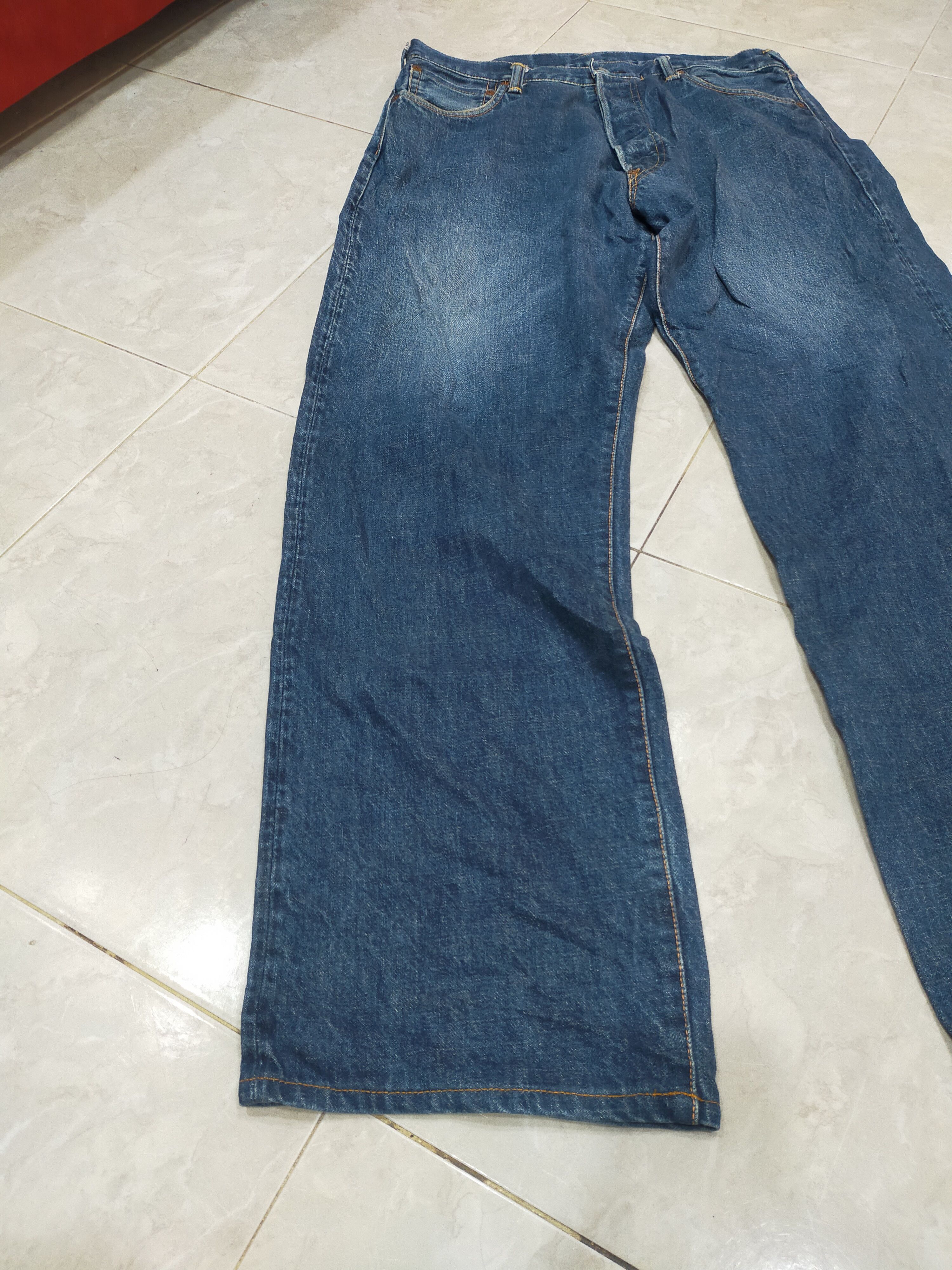 Evisu × Japanese Brand × Orslow Vintage Evisu Japan Selvedge Denim Size US 34 / EU 50 - 5 Thumbnail