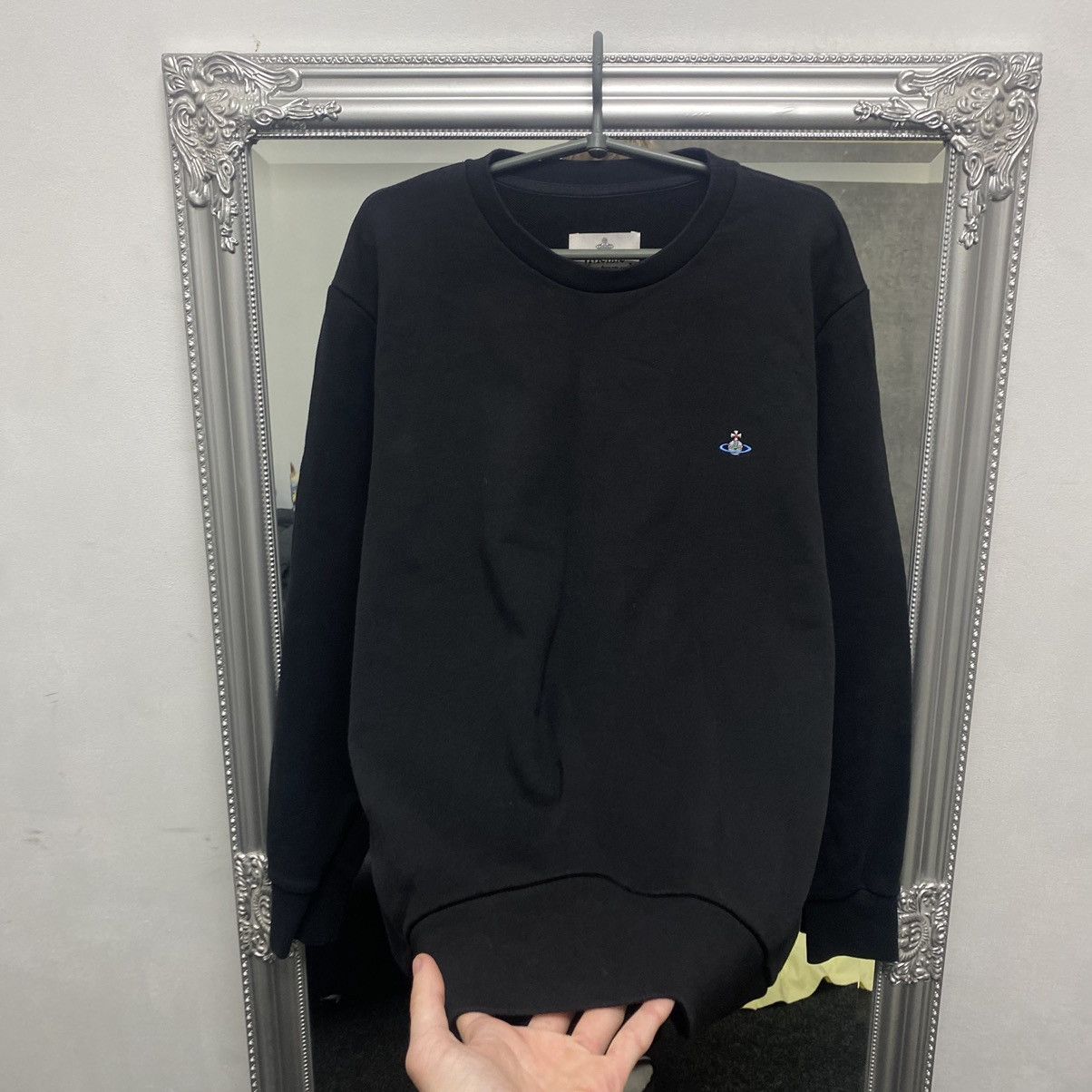 Vivienne Westwood Vintage Vivienne Westwood Sweatshirt Orb Logo Basic Pullover Size US L / EU 52-54 / 3 - 3 Thumbnail