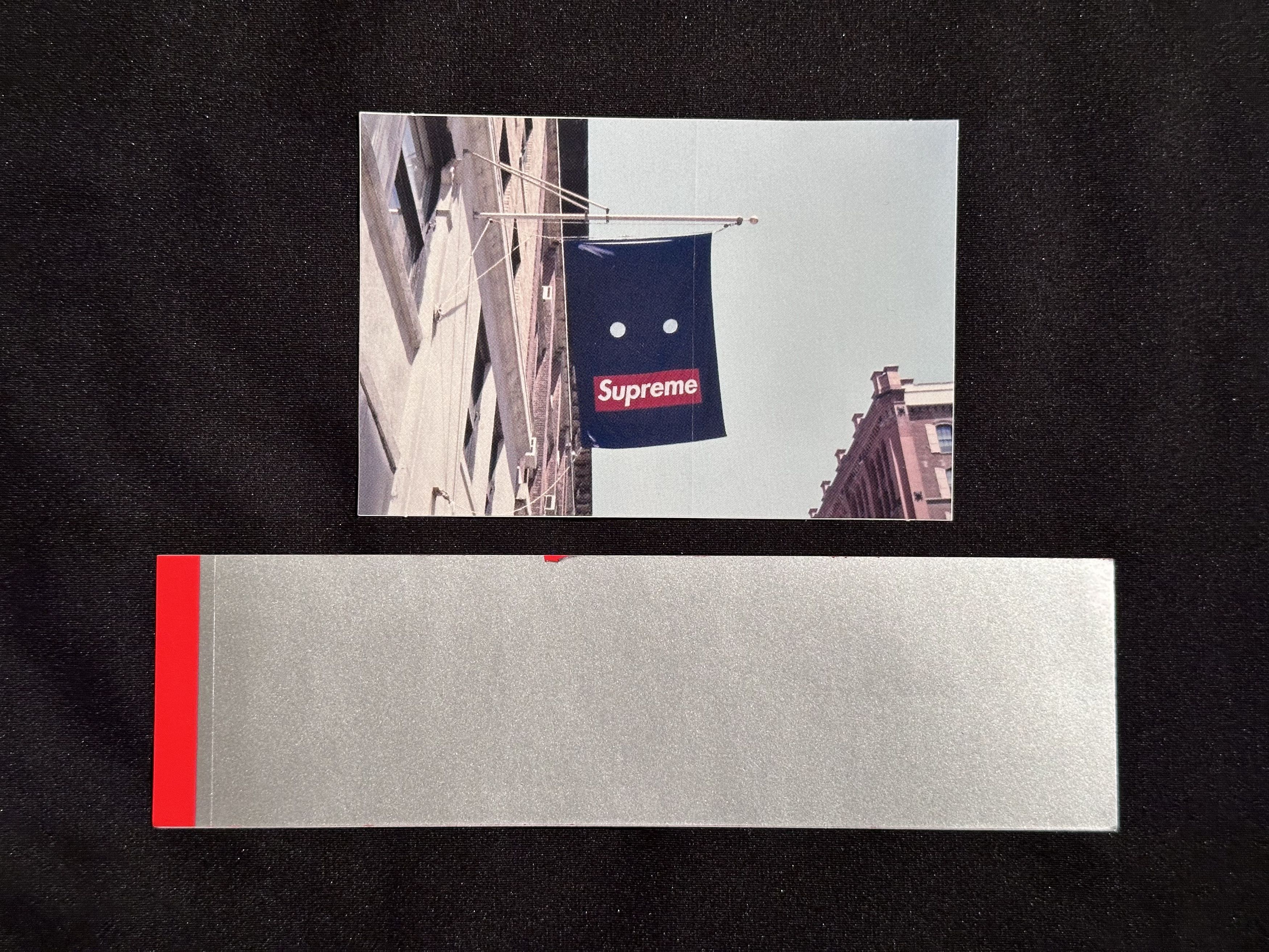 Supreme Supreme FW19 Banner + Scratch Off Box Logo Stickers Size ONE SIZE - 1 Thumbnail
