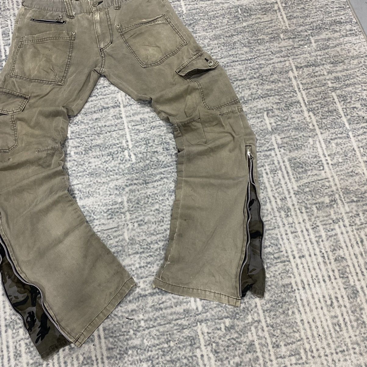 Hysteric Glamour Flaree☠️ Japan Military Distress Utility Pants Punk Size US 30 / EU 46 - 3 Thumbnail