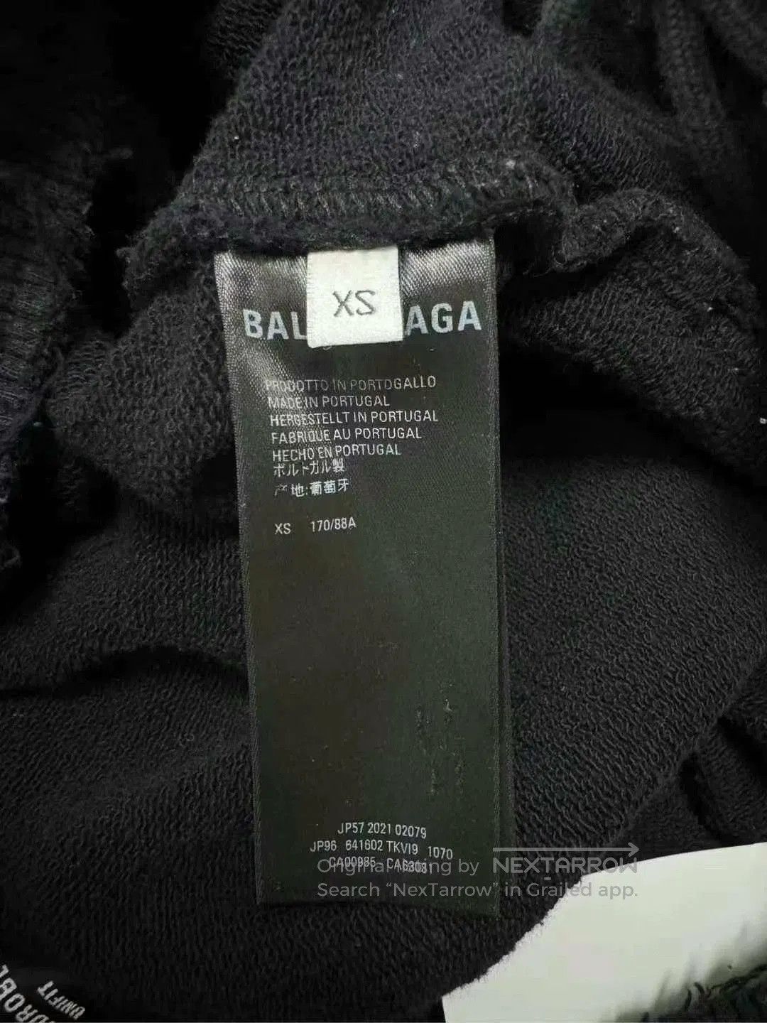 Balenciaga balenciaga embroidered logo long pants in black. Size US 26 / EU 42 - 5 Thumbnail