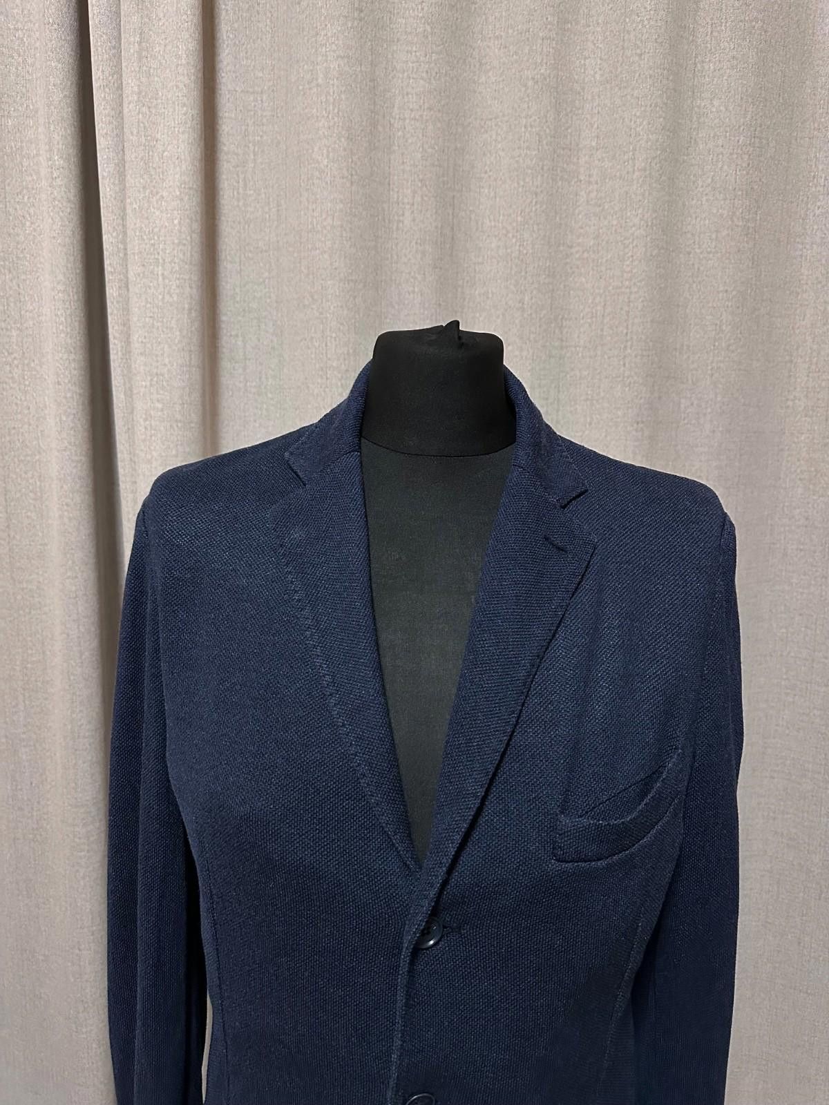 Loro Piana Loro Piana Blazers Blue Silk and Cashmere Sz 50 Size 50R - 2 Thumbnail